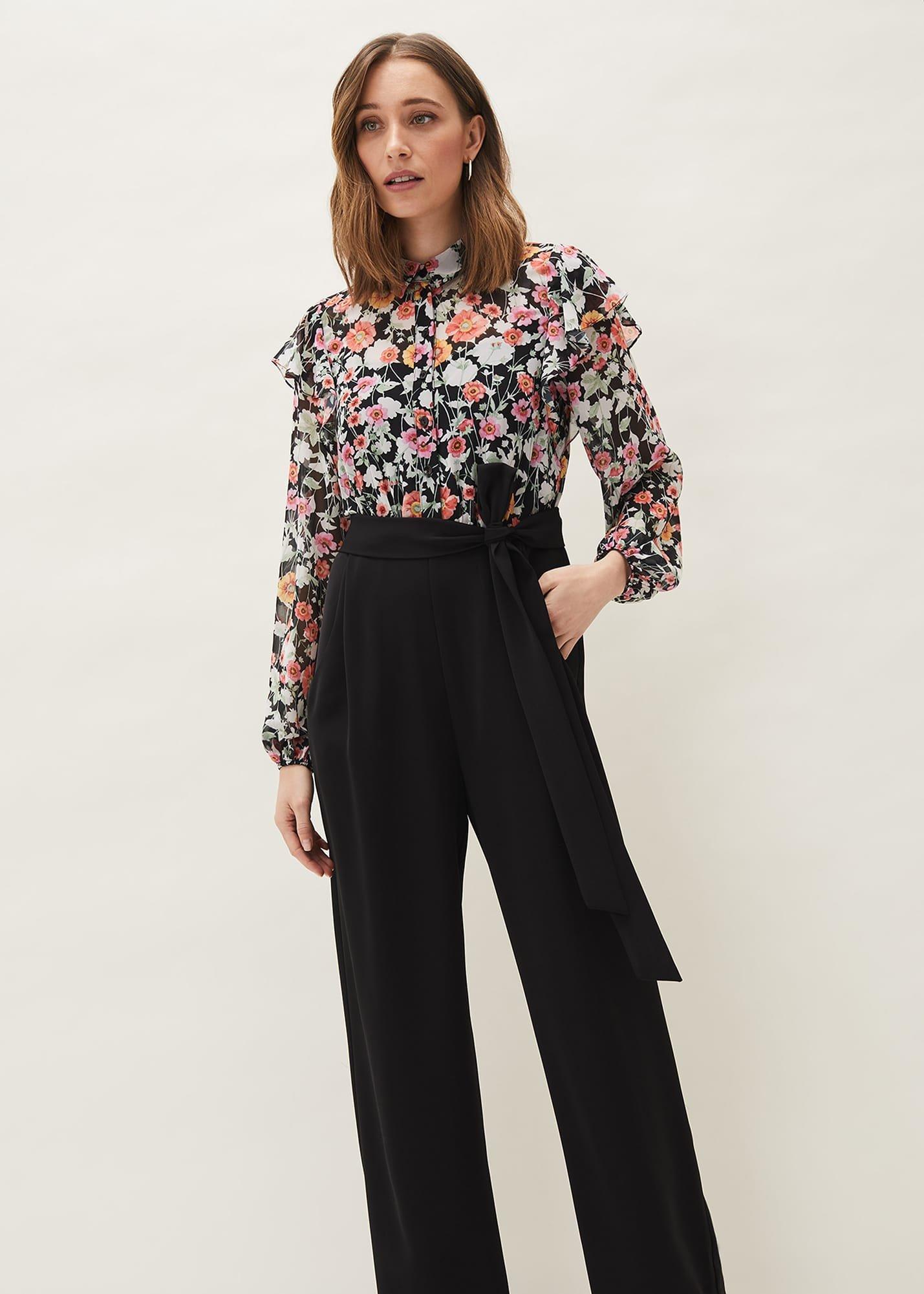 Sophie Floral Print Jumpsuit