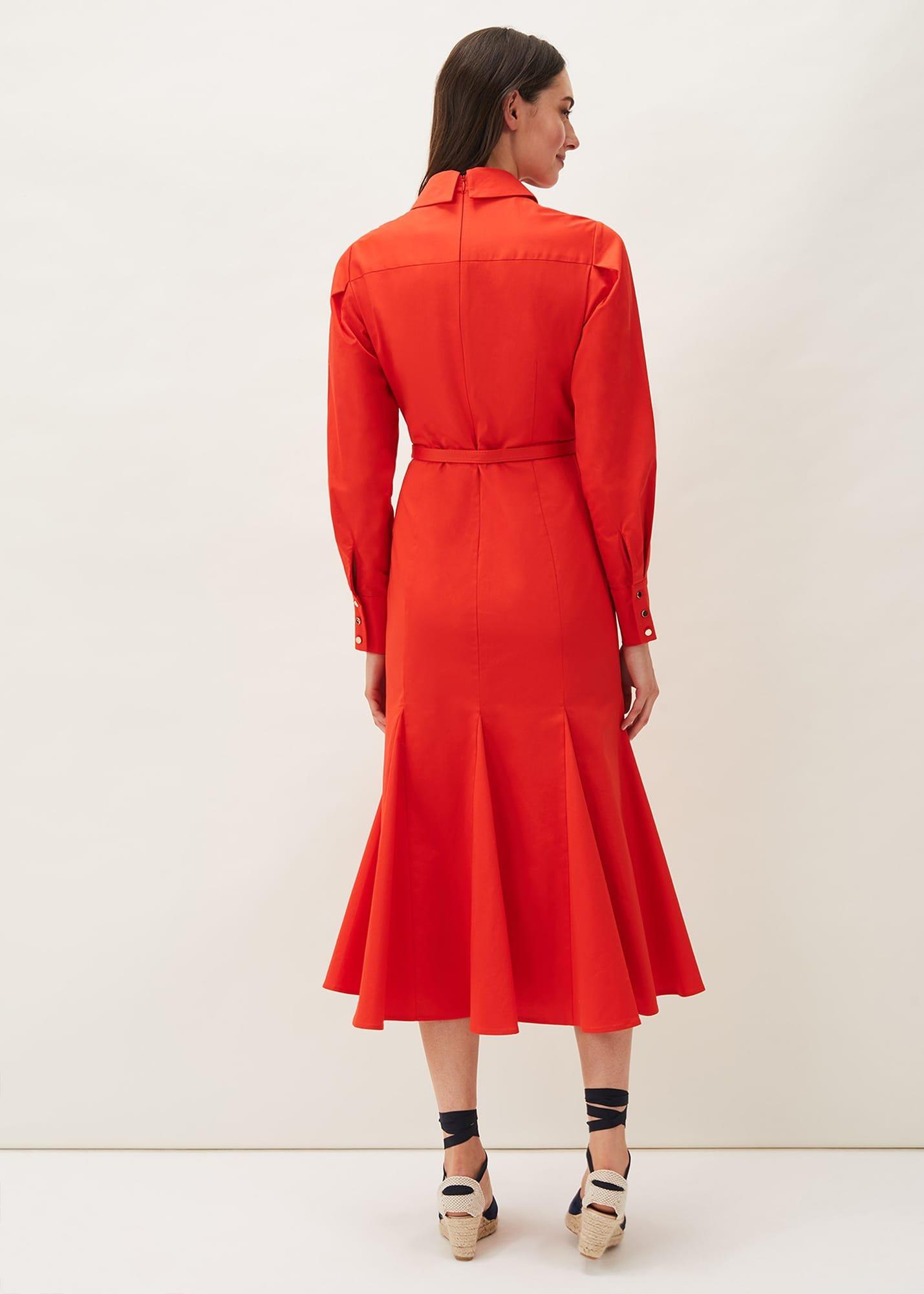 Diana Belted Shirt Dress