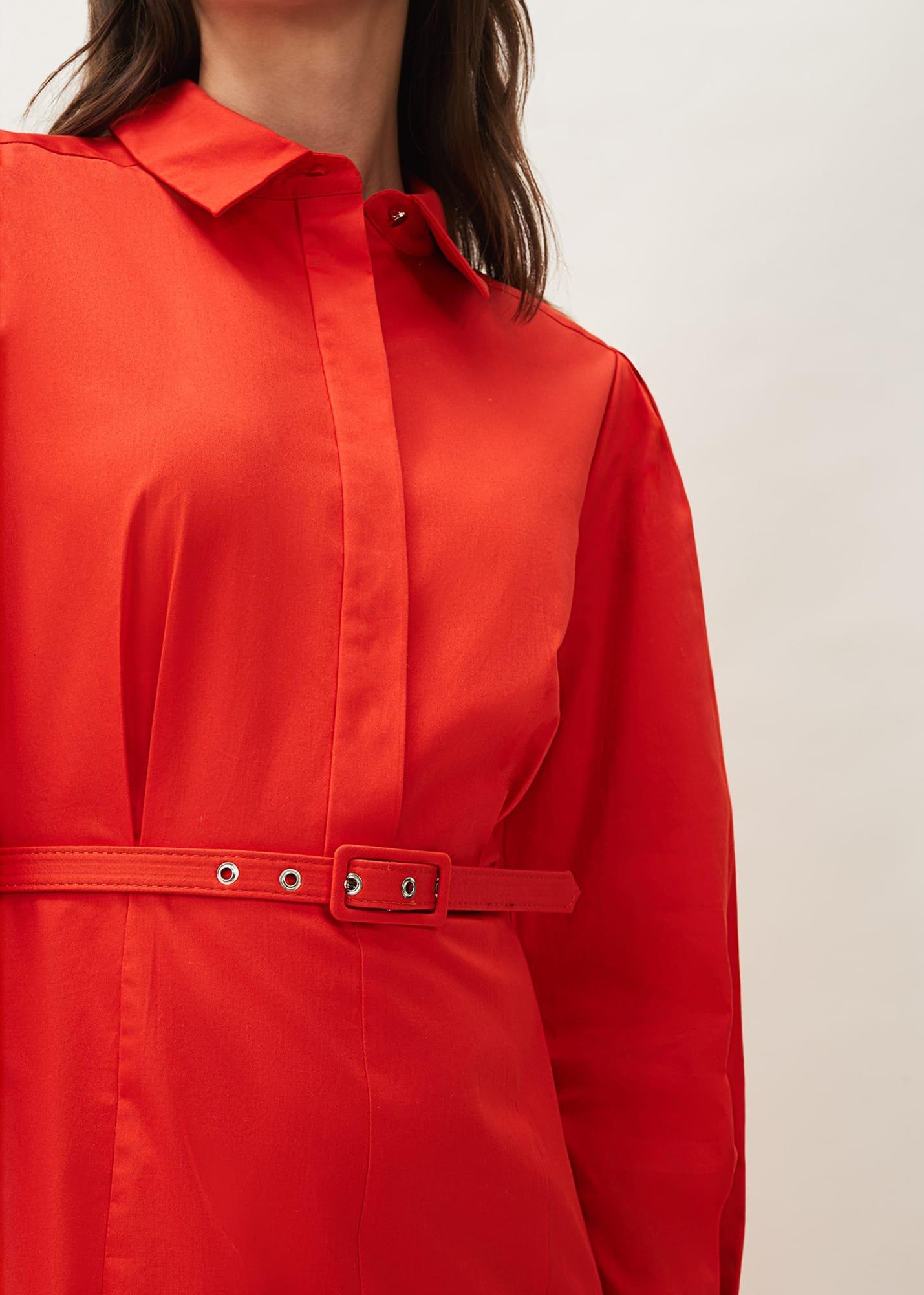 Diana Belted Shirt Dress