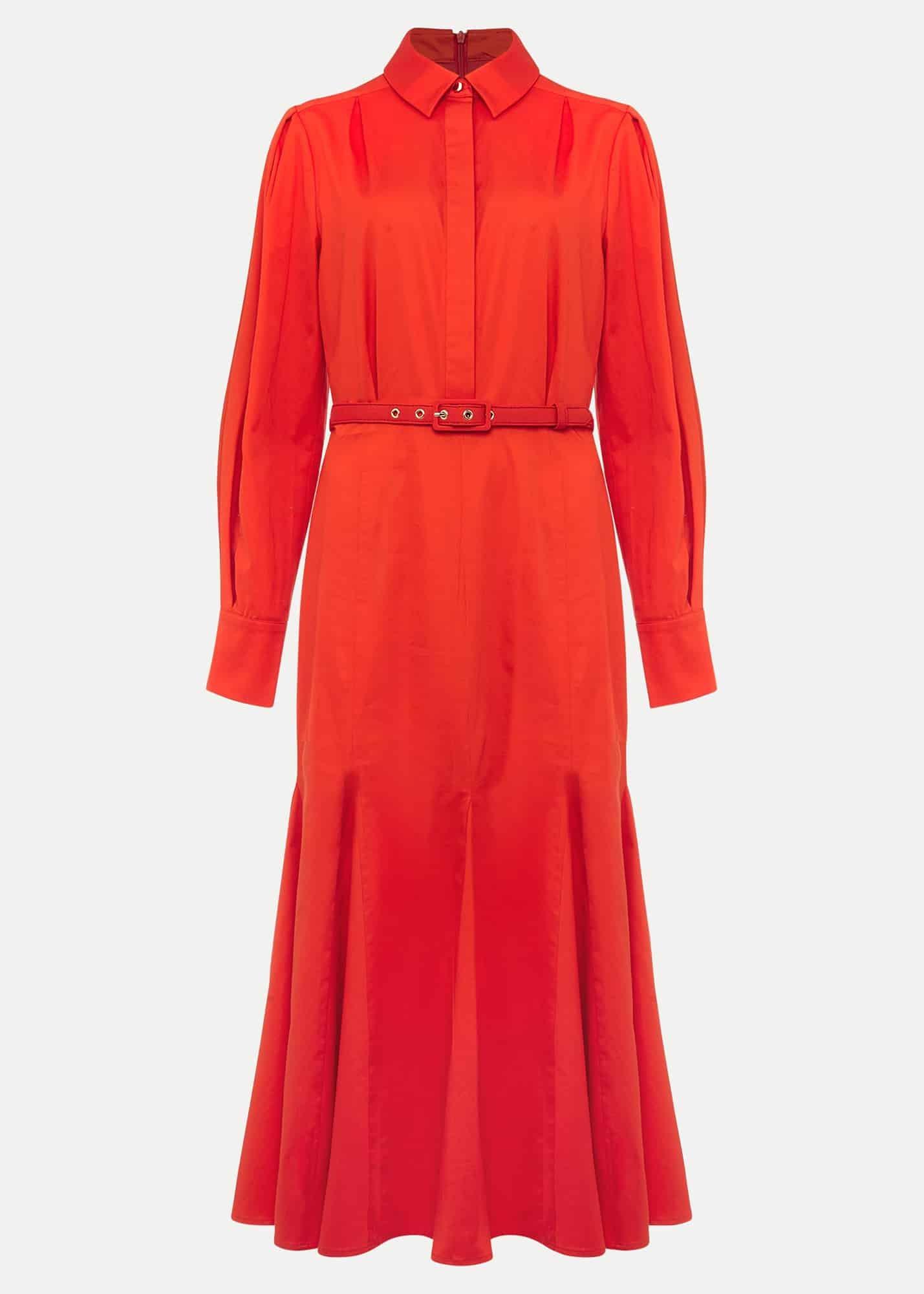 Diana Belted Shirt Dress
