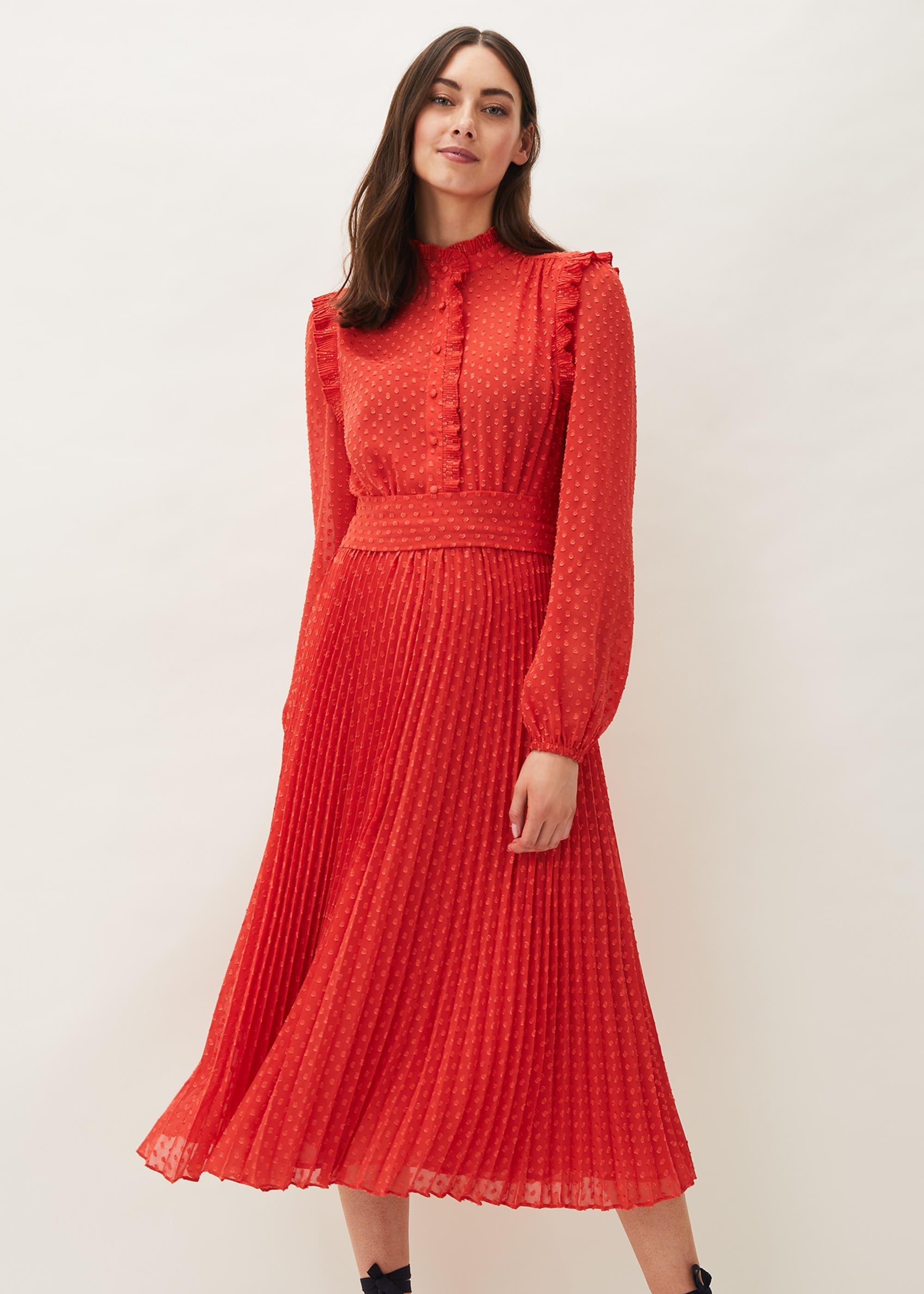 Annie Dobbie Pleat Dress