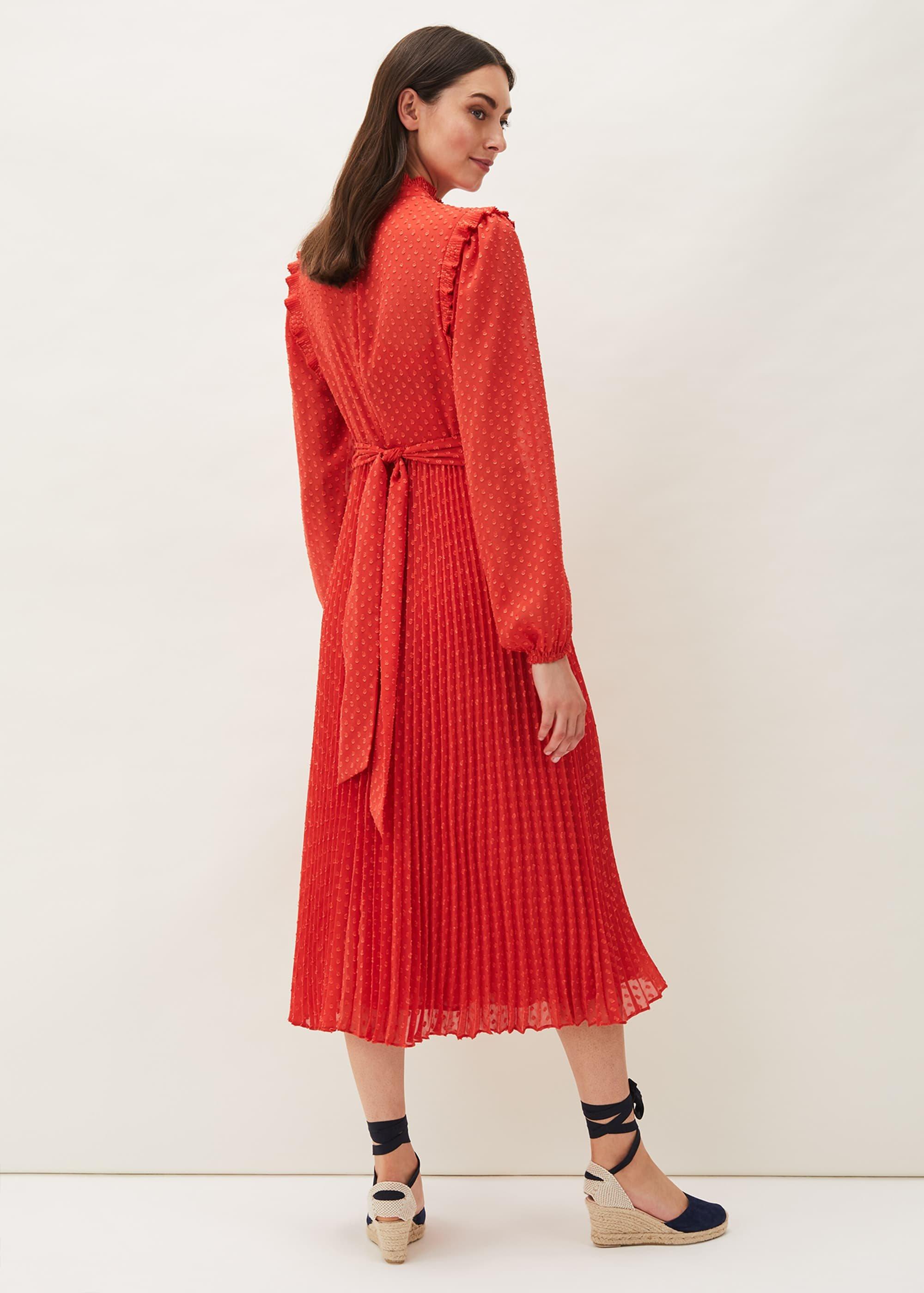 Annie Dobbie Pleat Dress
