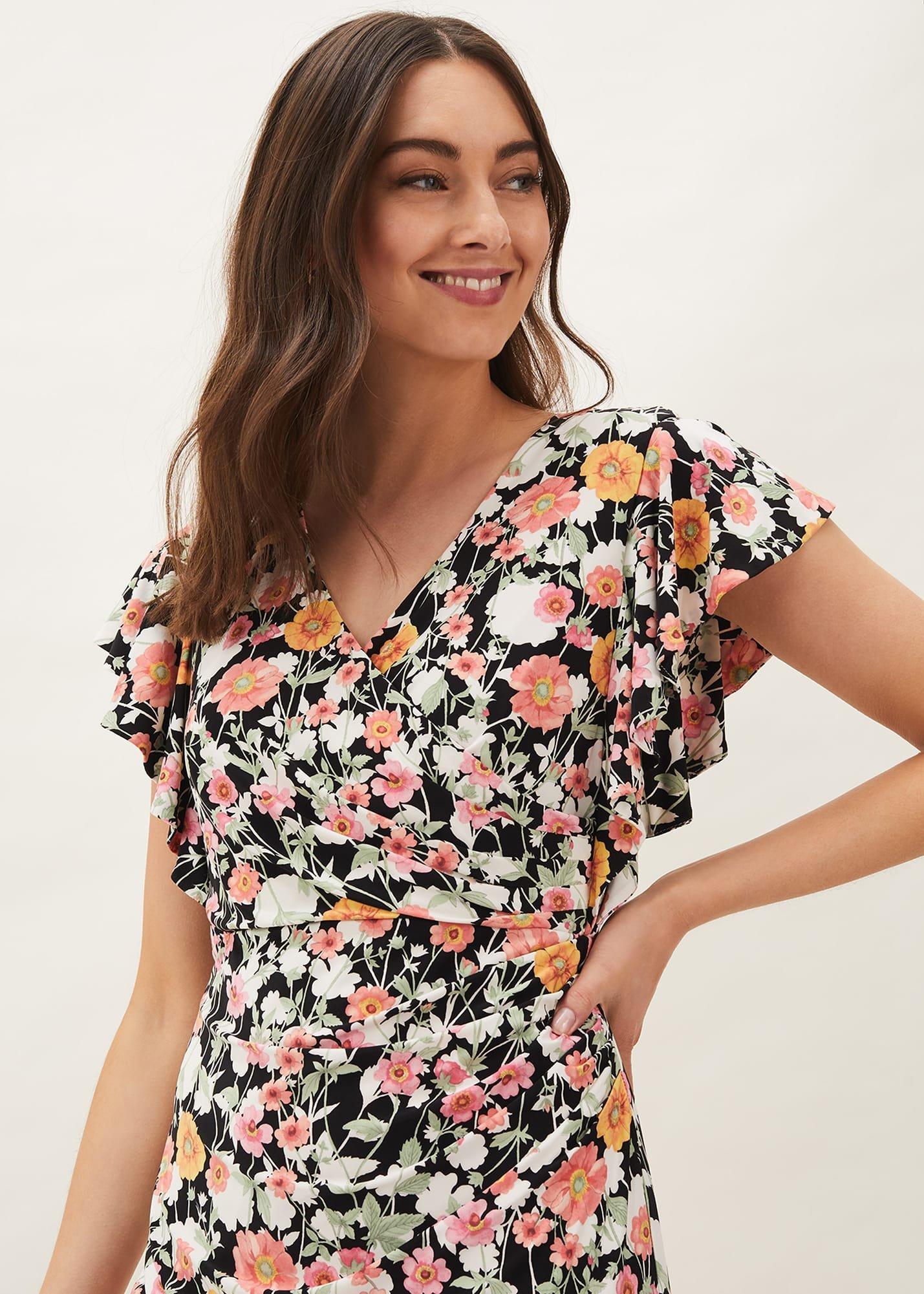Maisie Floral Jersey Dress