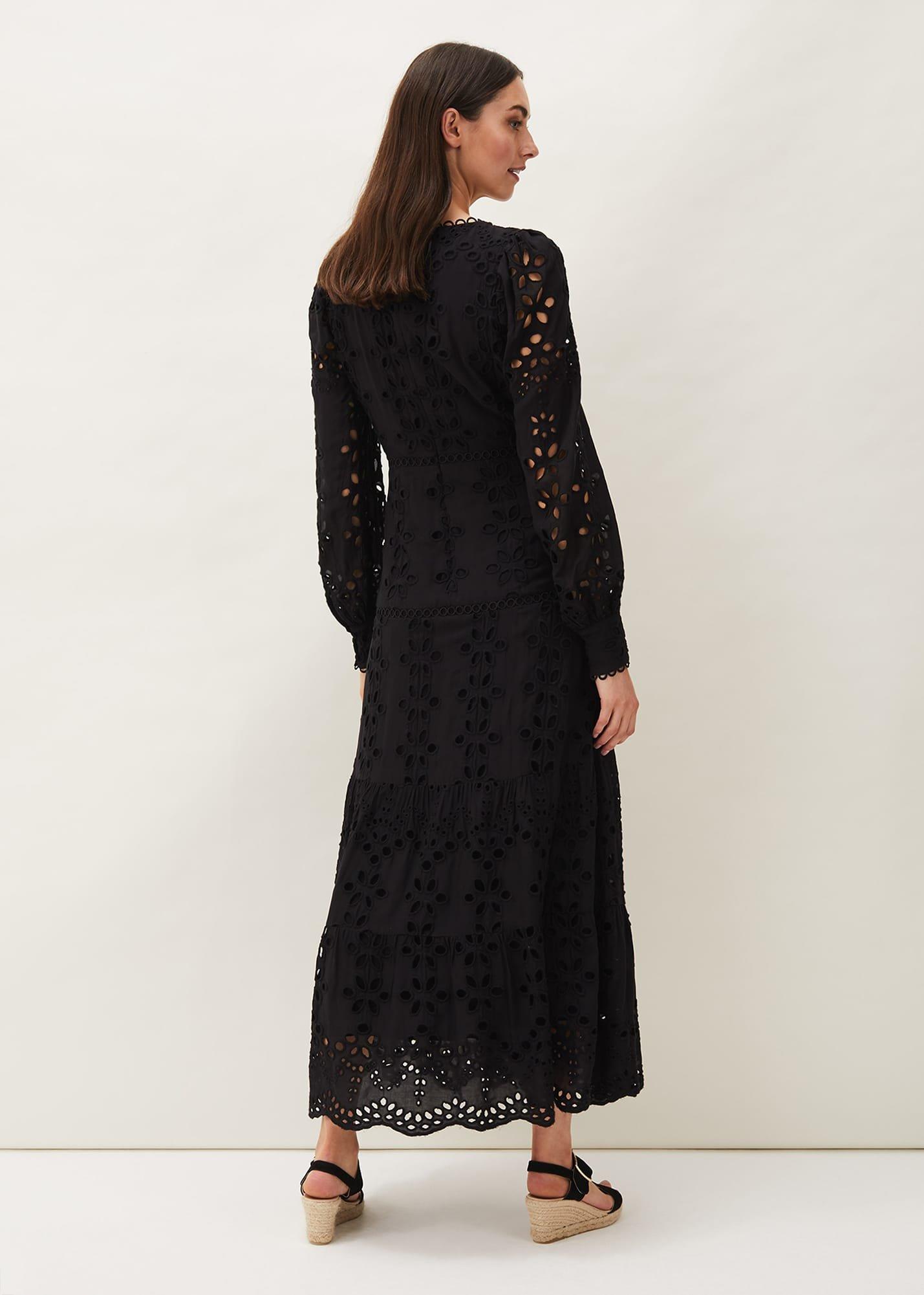 Grace Broderie Anglaise Maxi Dress