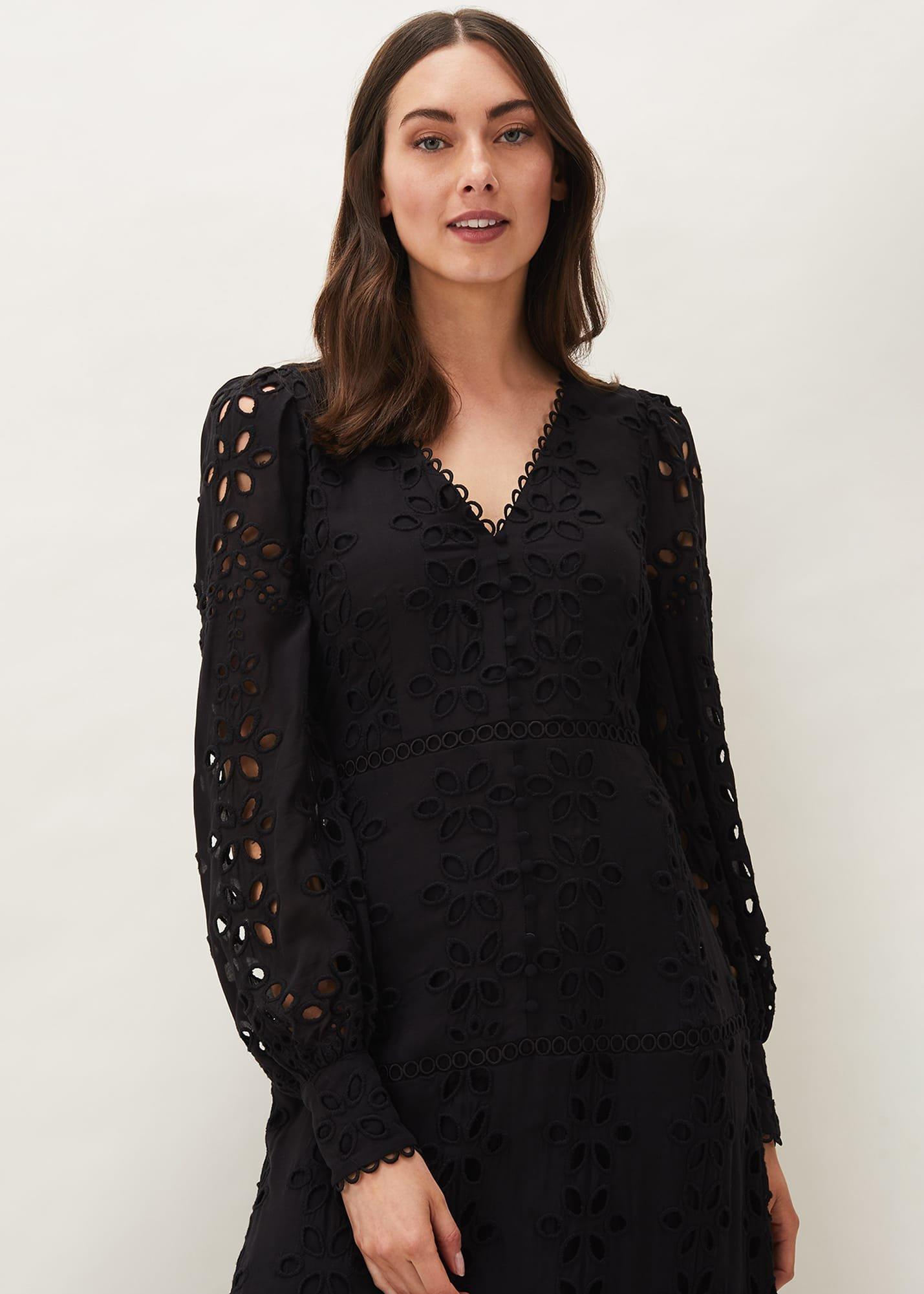 Grace Broderie Anglaise Maxi Dress