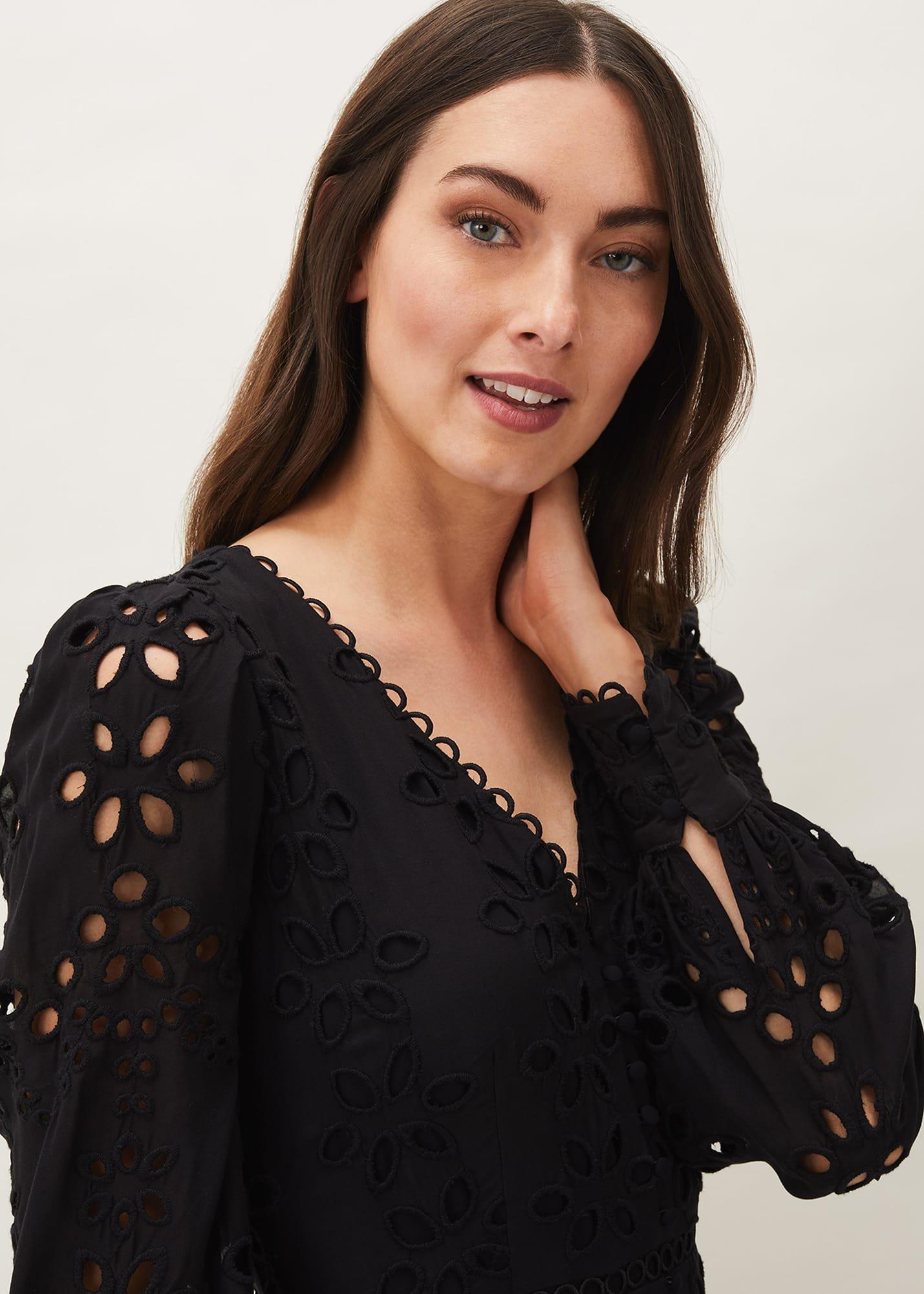 Grace Broderie Anglaise Maxi Dress