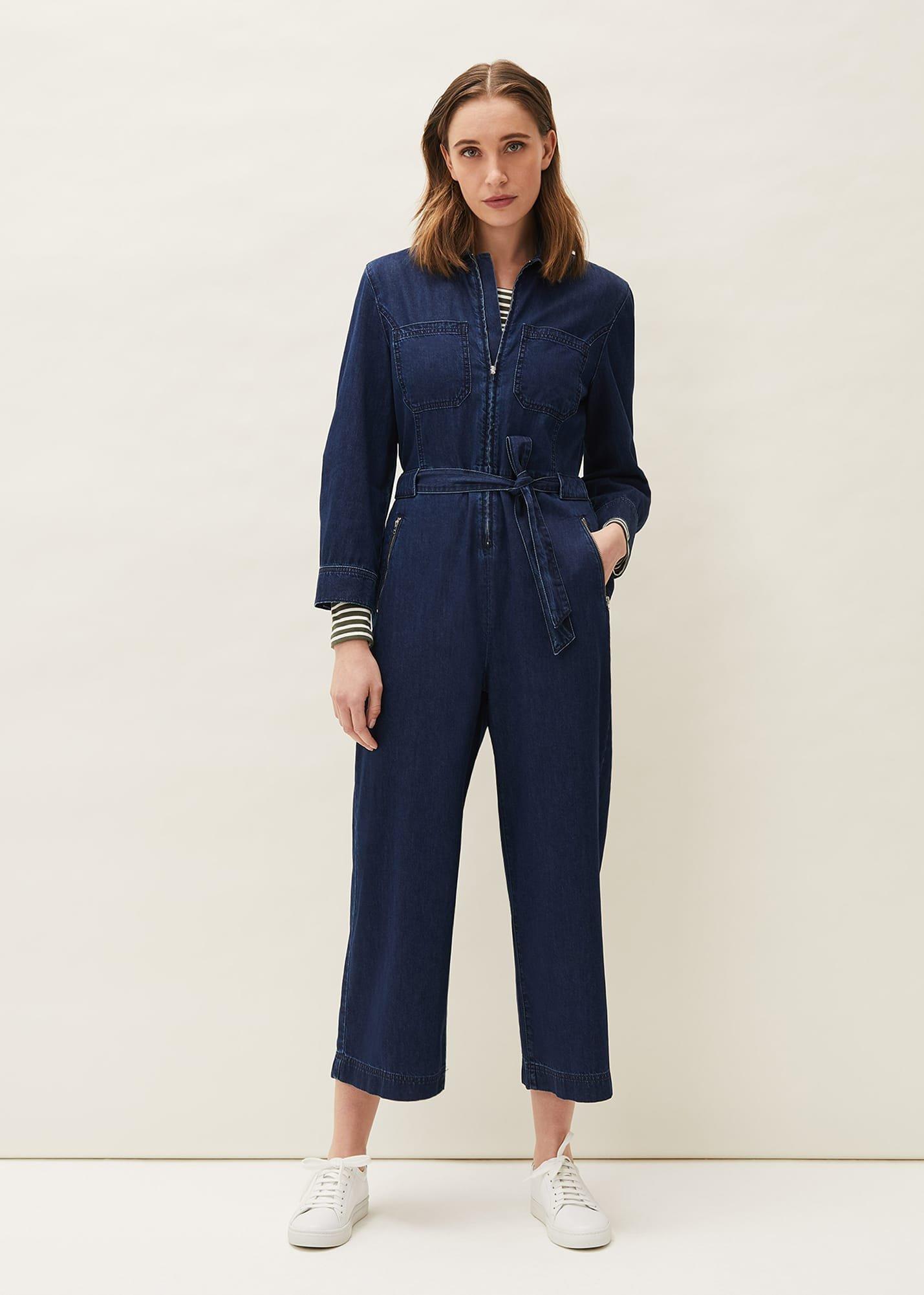 Cecile Denim Jumpsuit