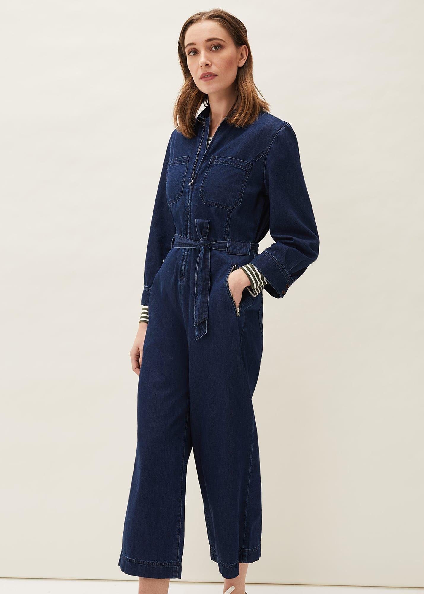 Cecile Denim Jumpsuit