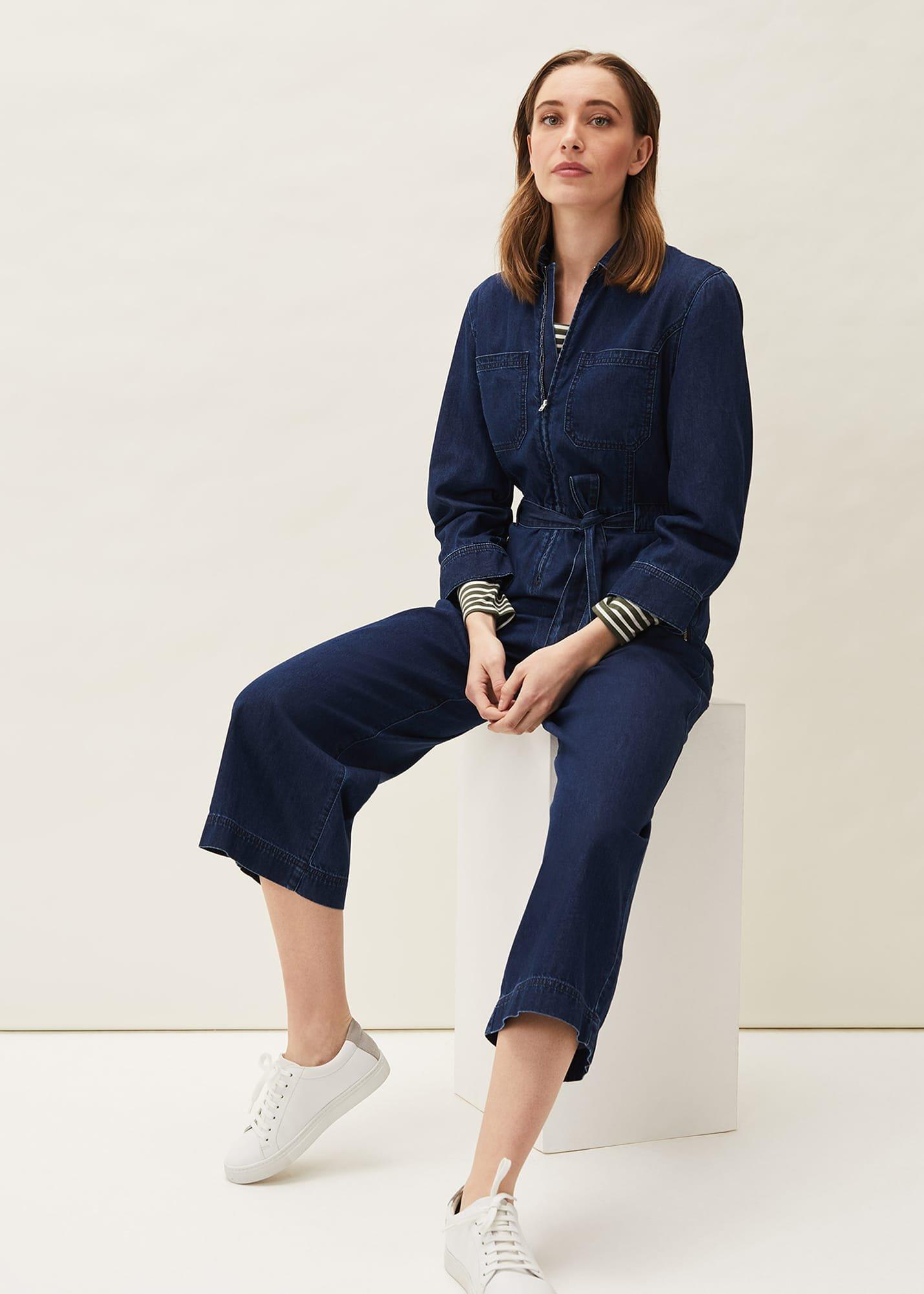 Cecile Denim Jumpsuit