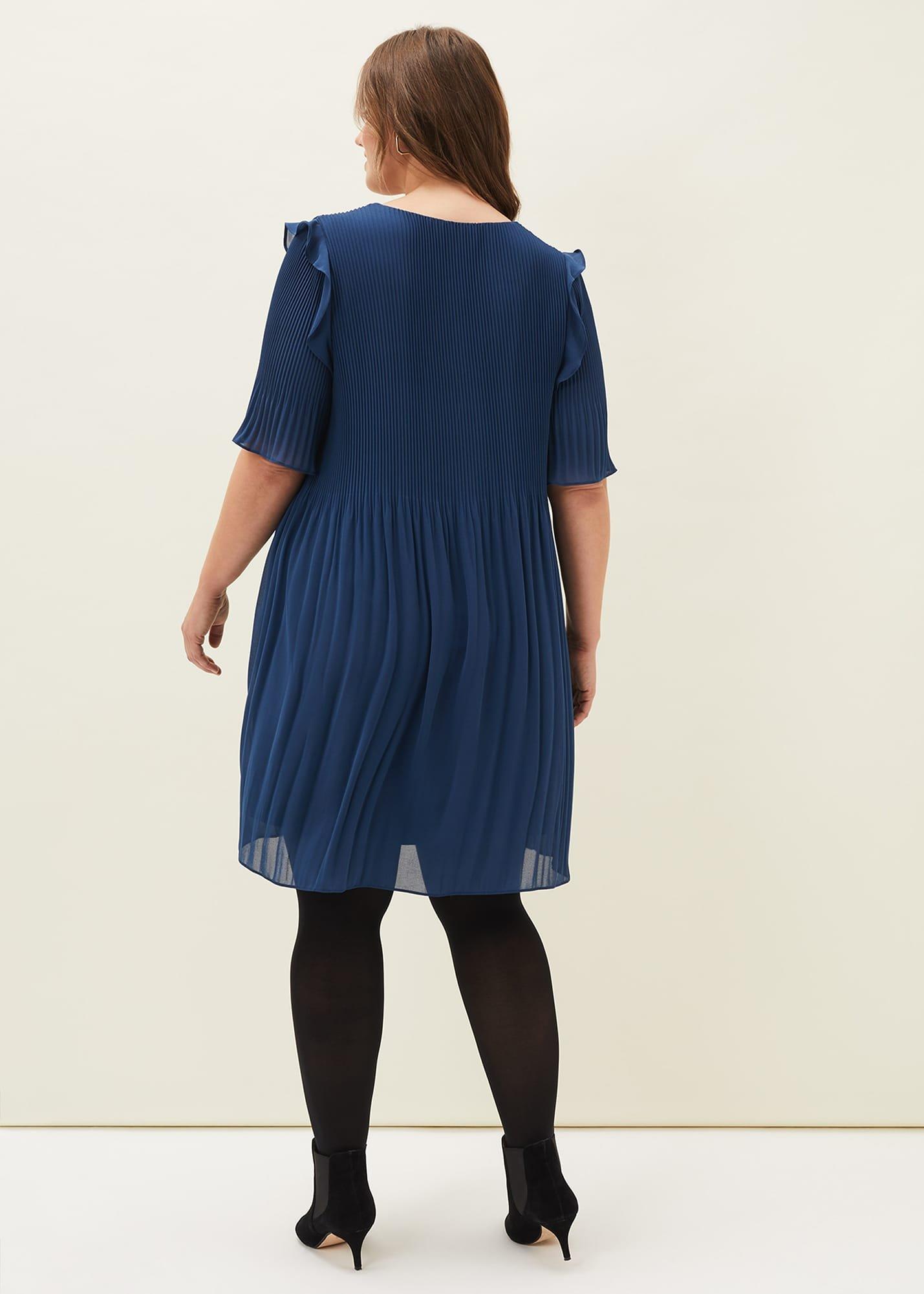 Monika Pleated Dress