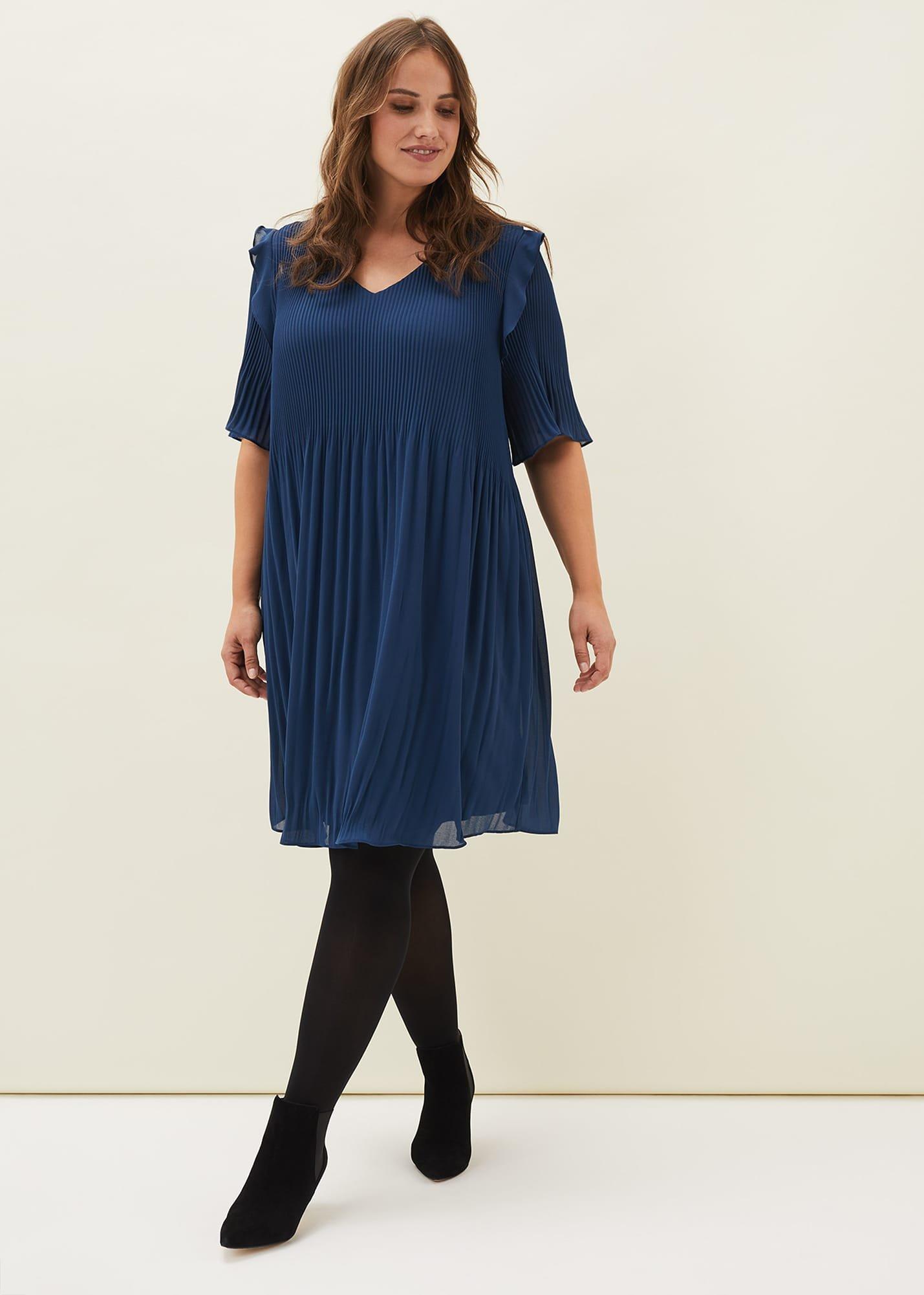 Monika Pleated Dress