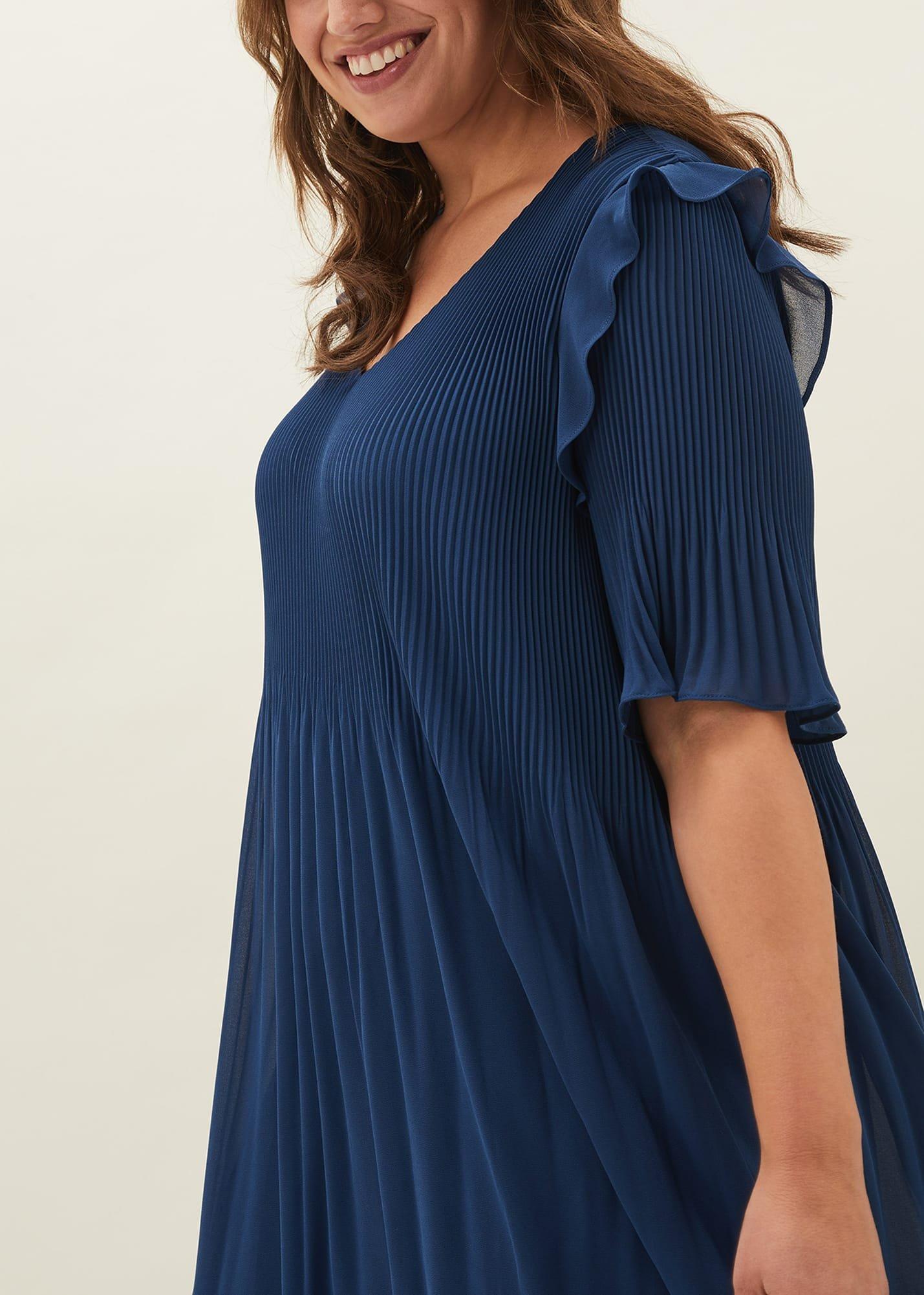 Monika Pleated Dress