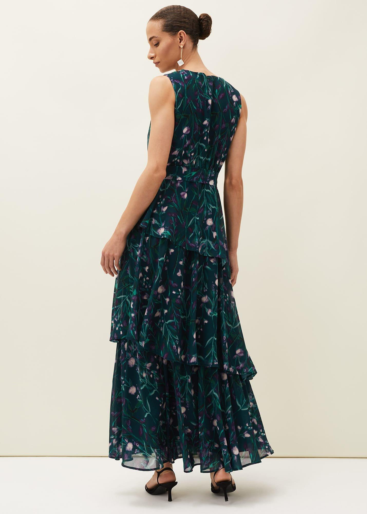Yasmine Printed Maxi Dress