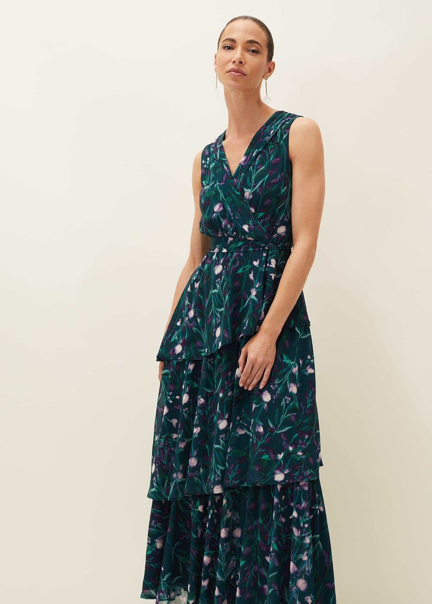 Yasmine Printed Maxi Dress