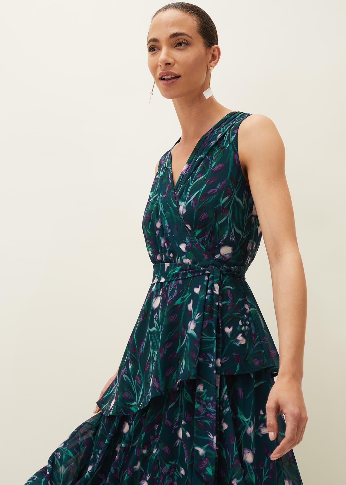 Yasmine Printed Maxi Dress