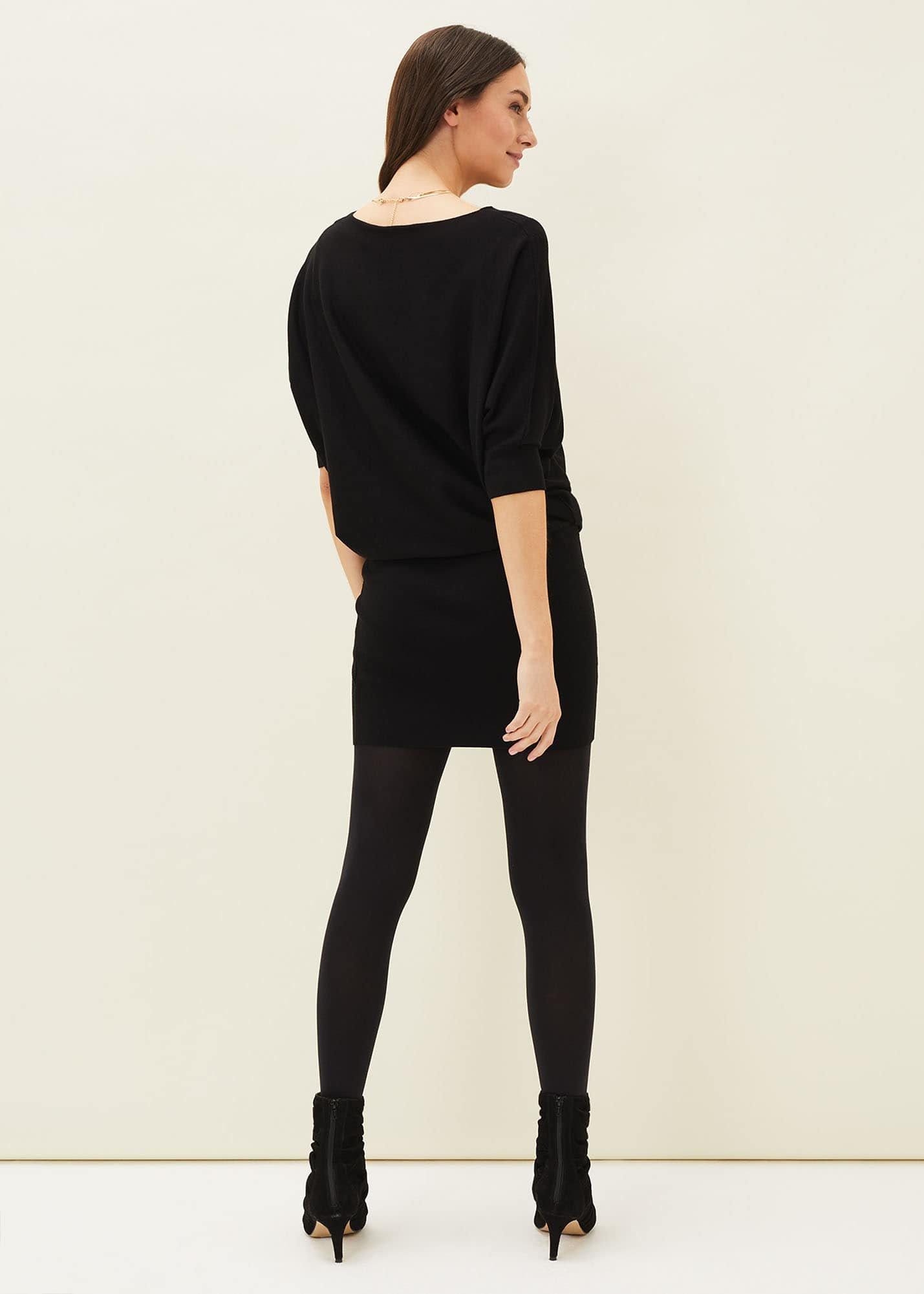 Becca Batwing Knitted Dress