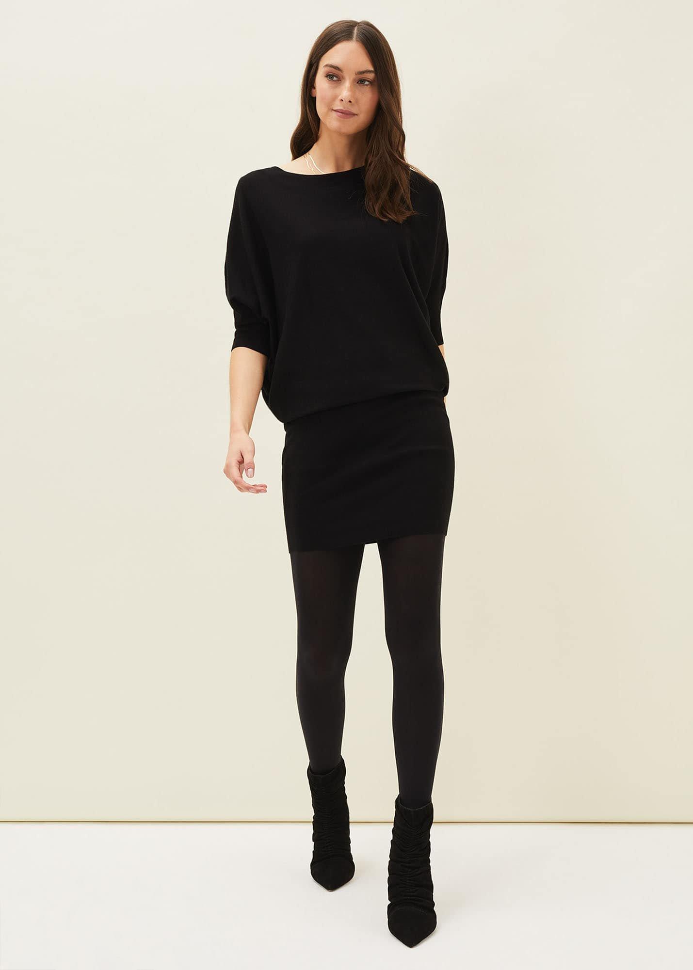 Becca Batwing Knitted Dress