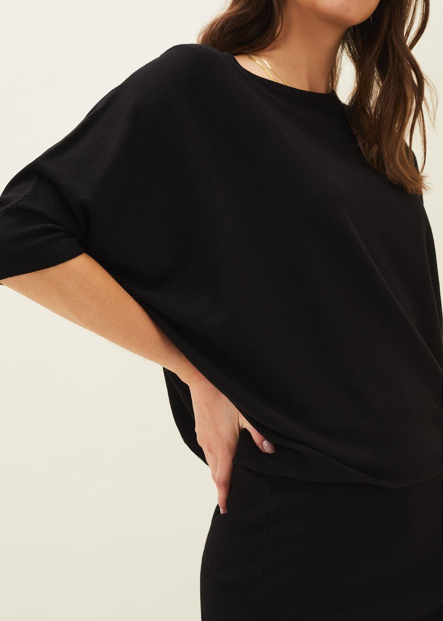 Becca Batwing Knitted Dress