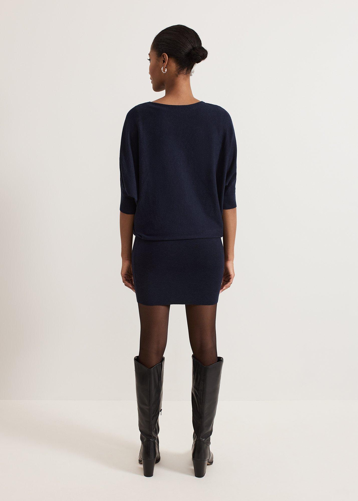 Becca Batwing Knitted Dress