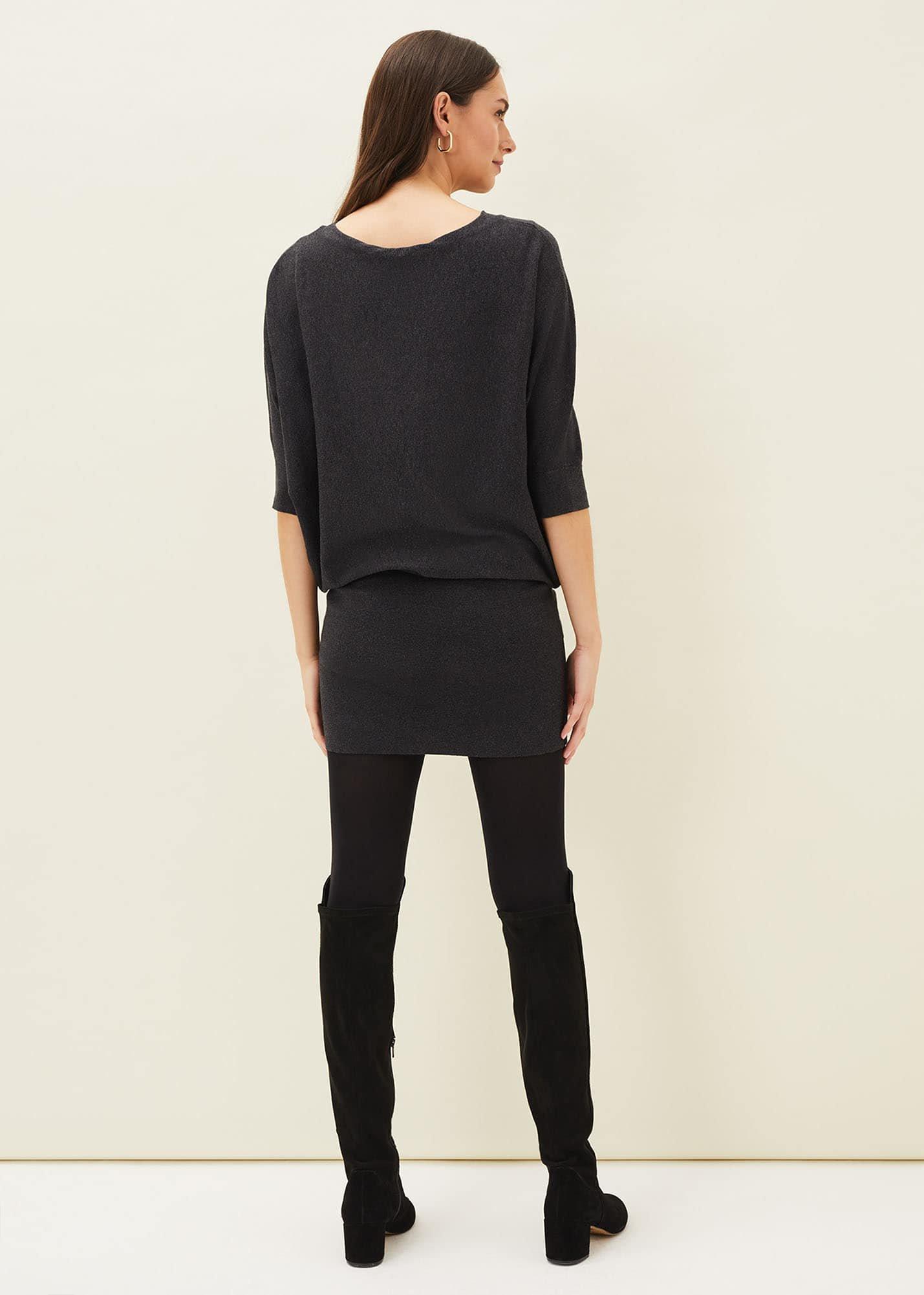 Becca Batwing Knitted Dress
