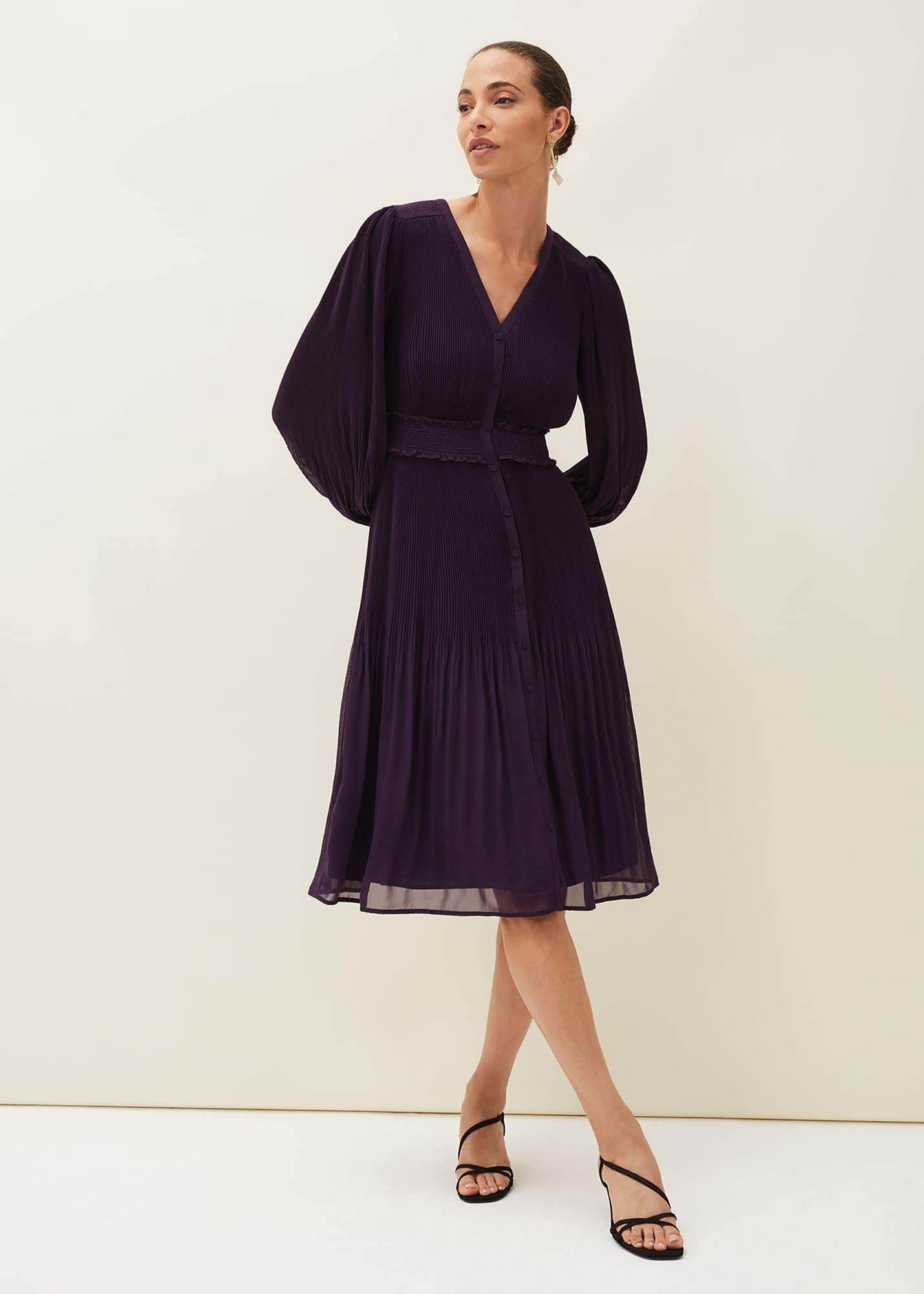 Raelyn Pleated Dress