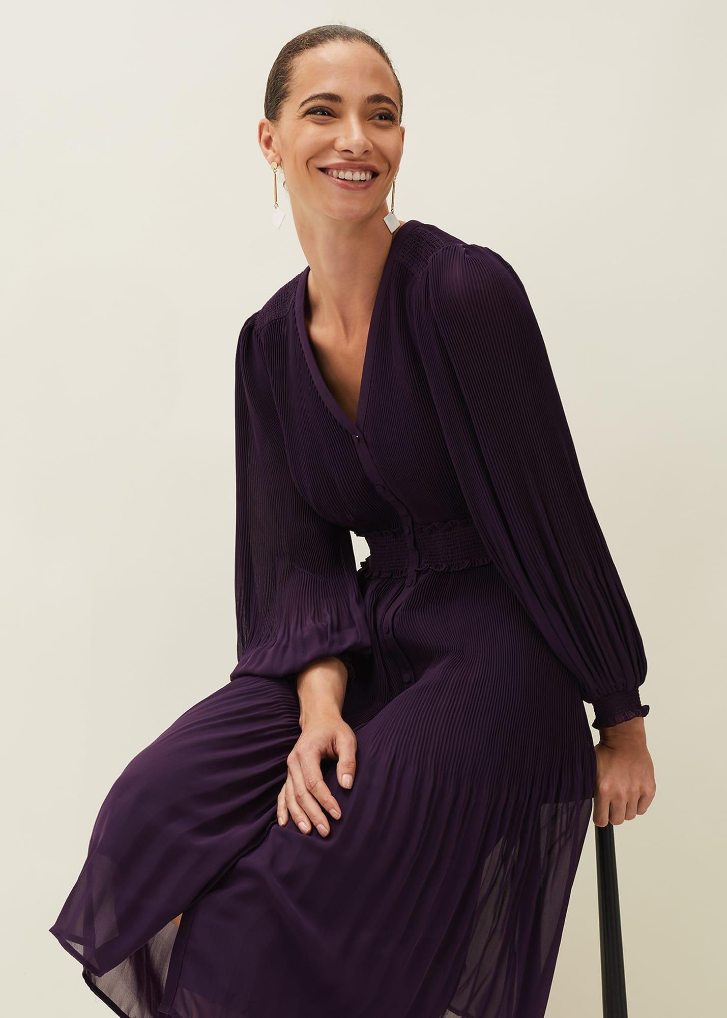 Raelyn Pleated Dress