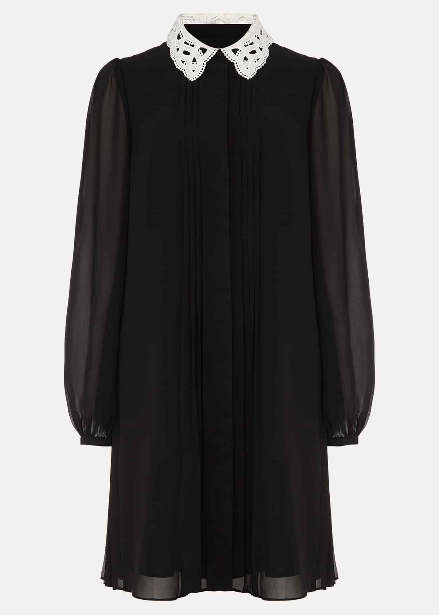 Norah Collar Detail Swing Dress