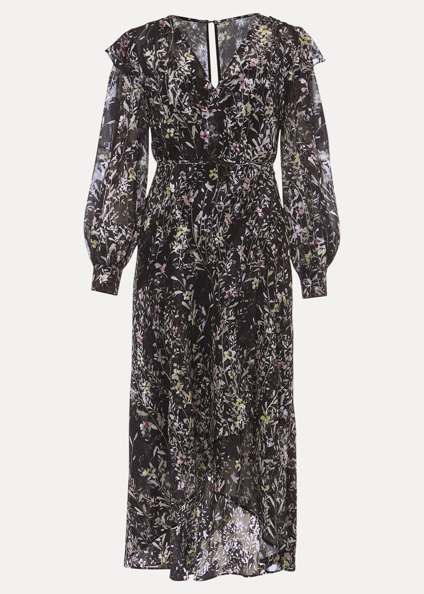 Daphne Floral Wrap Dress