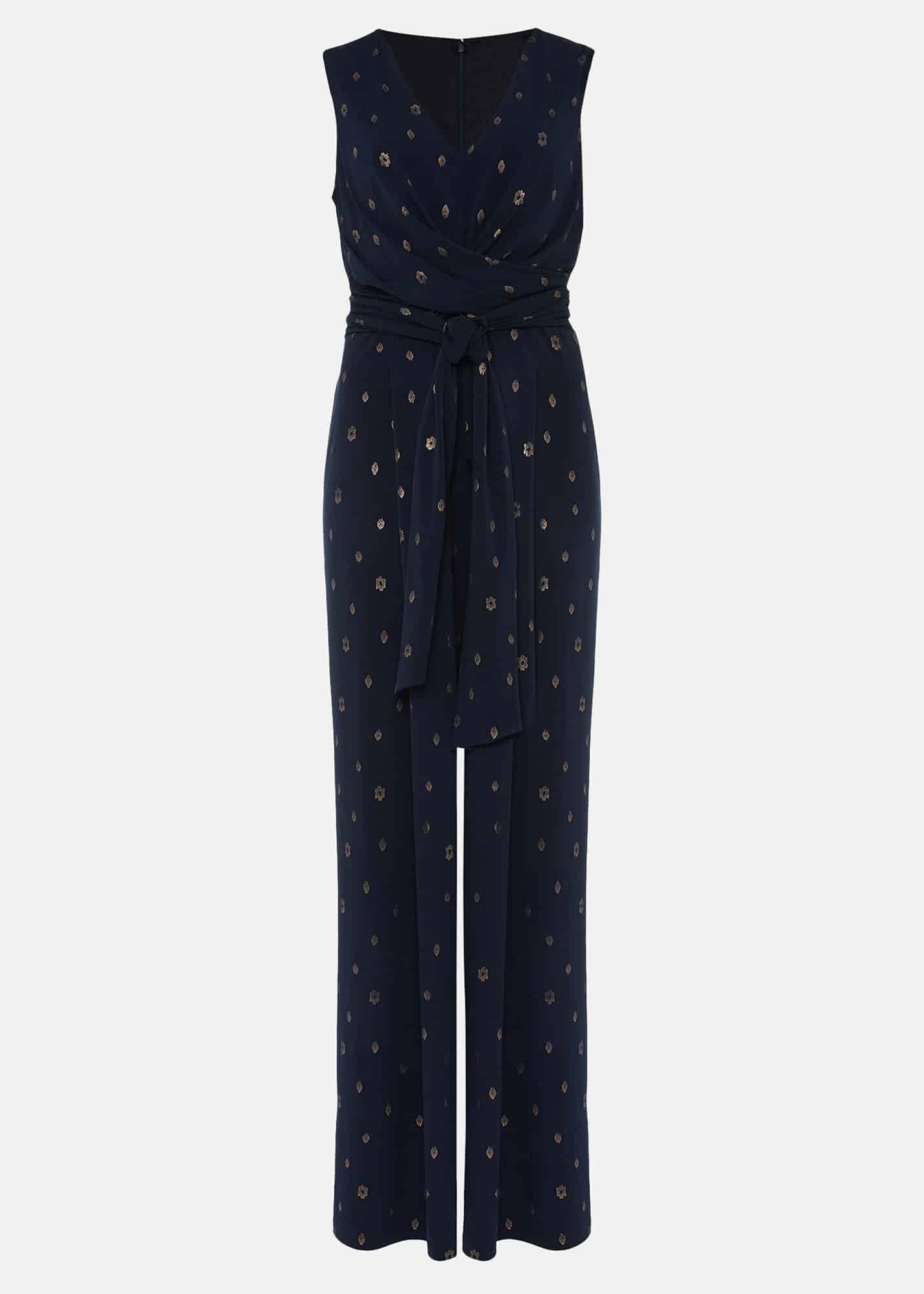 Ikat Foil Jumpsuit