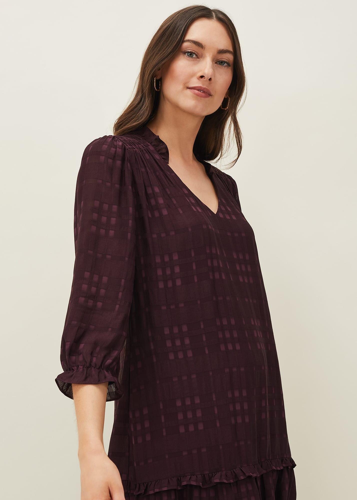 Tansy Ruffle Swing Dress