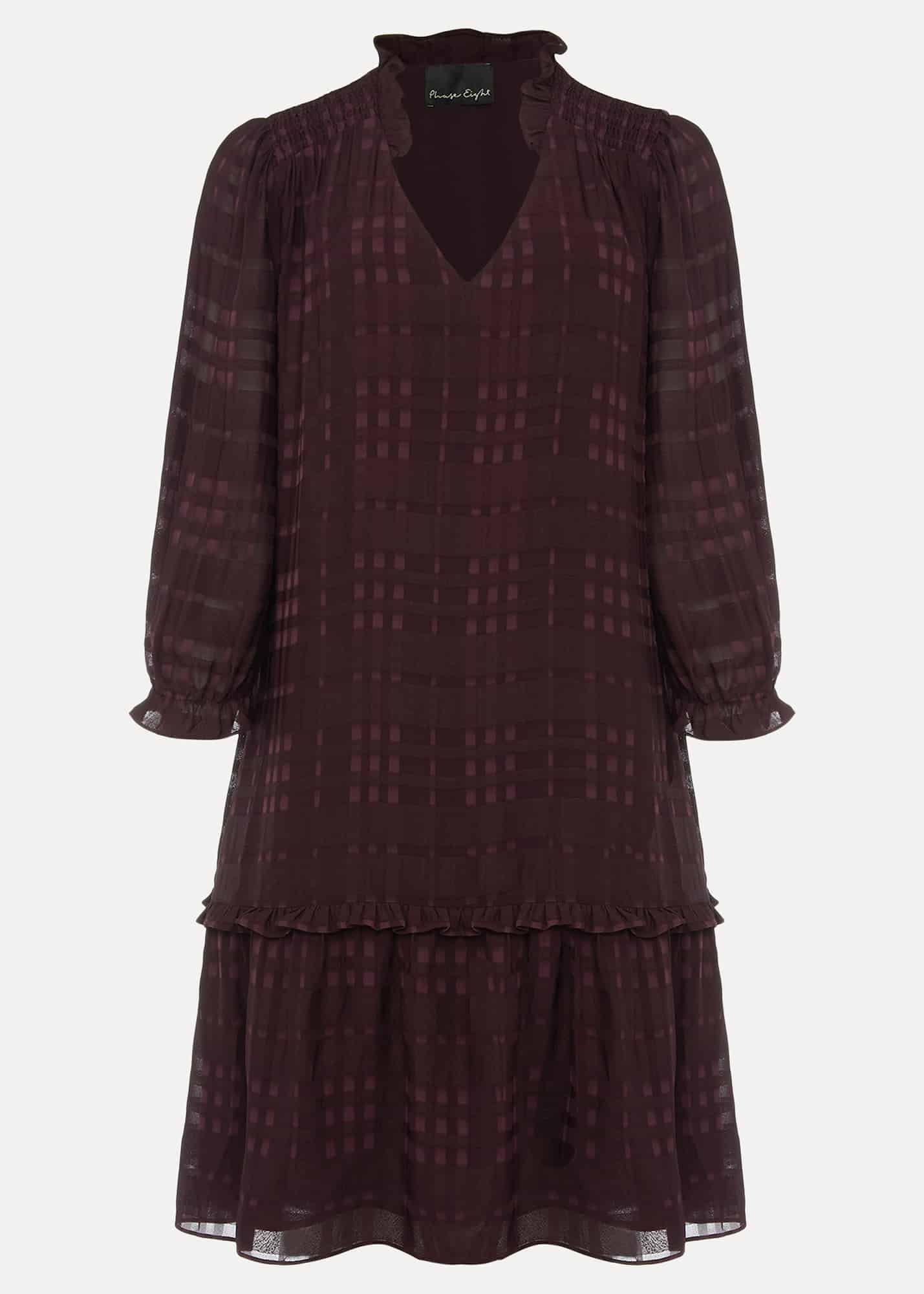 Tansy Ruffle Swing Dress