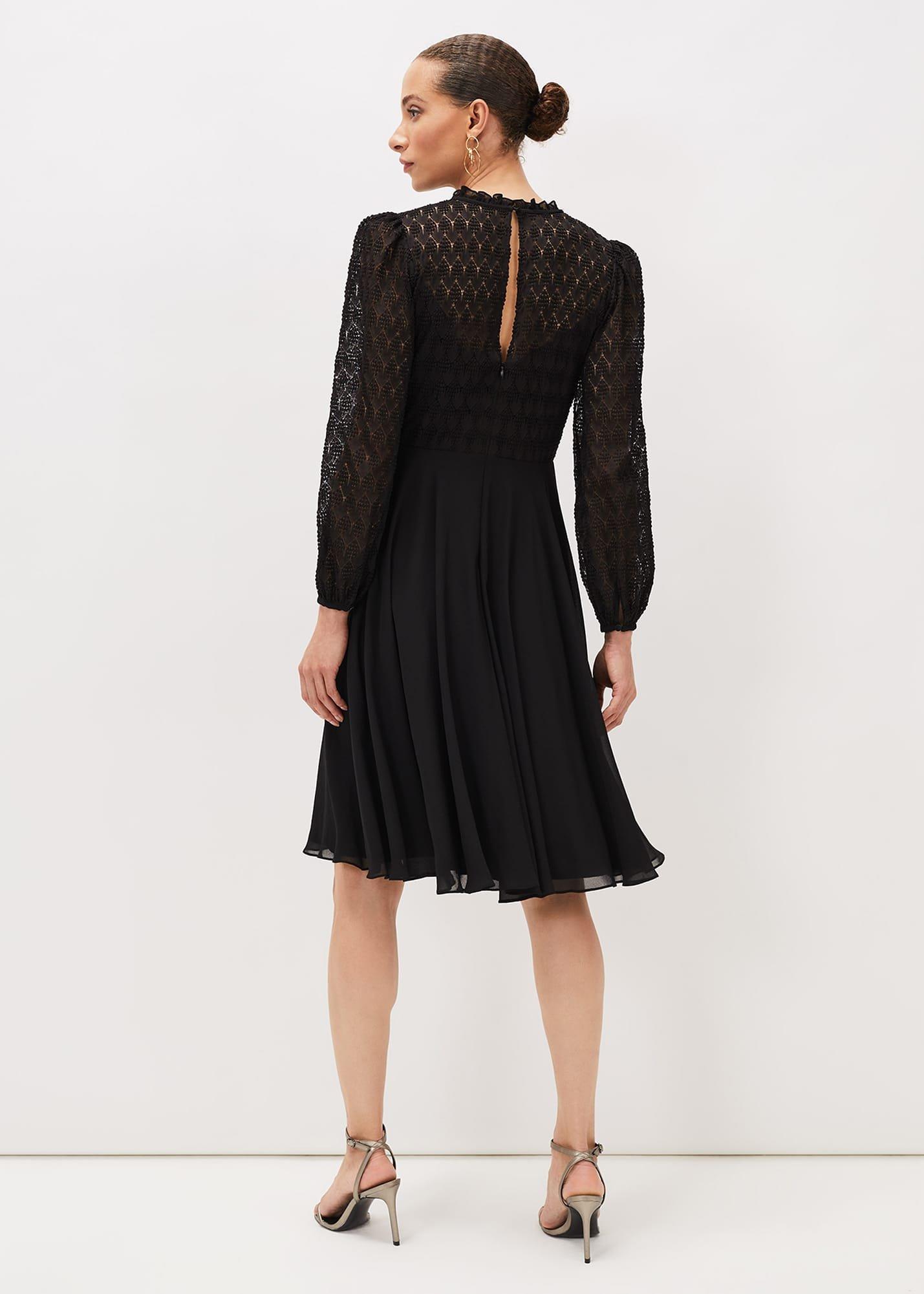 Leonore Lace Bodice Dress