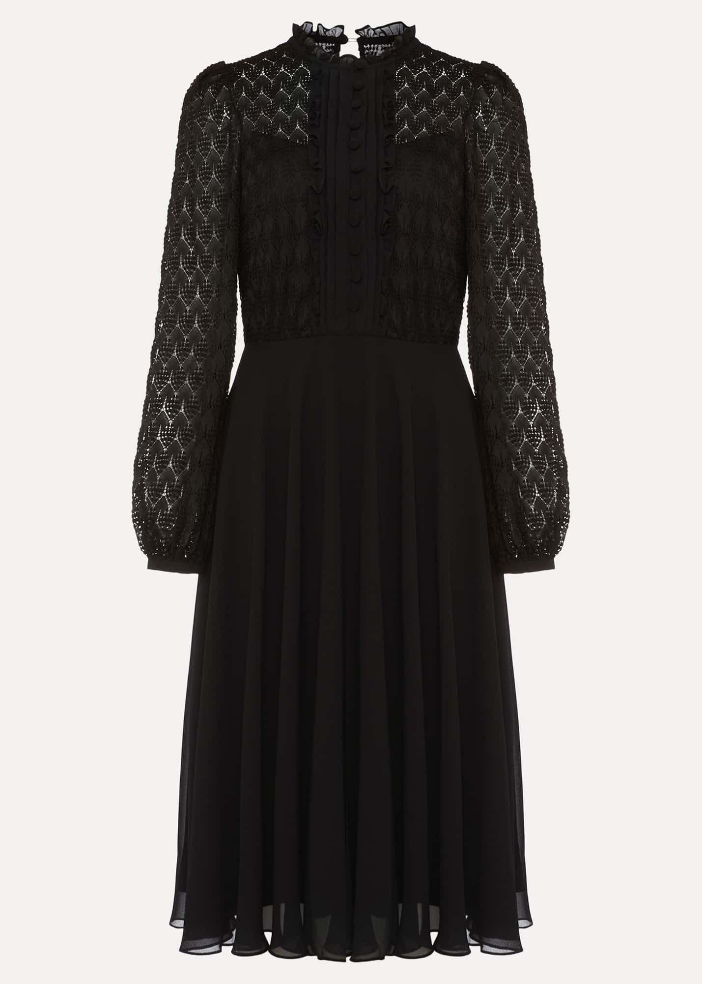 Leonore Lace Bodice Dress