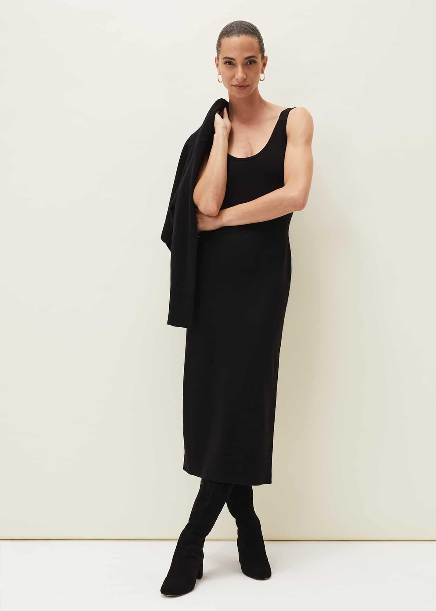 Anja Knitted Dress And Cardigan Co-Ord