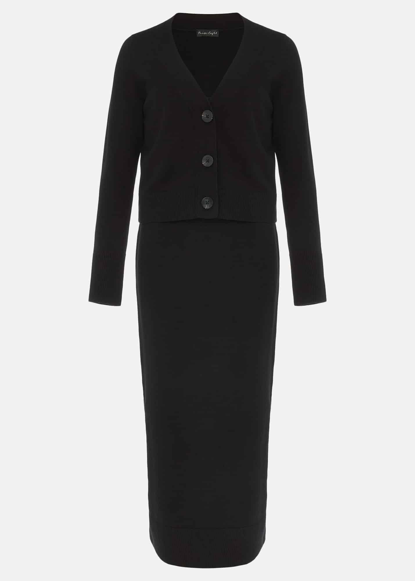 Anja Knitted Dress And Cardigan Co-Ord