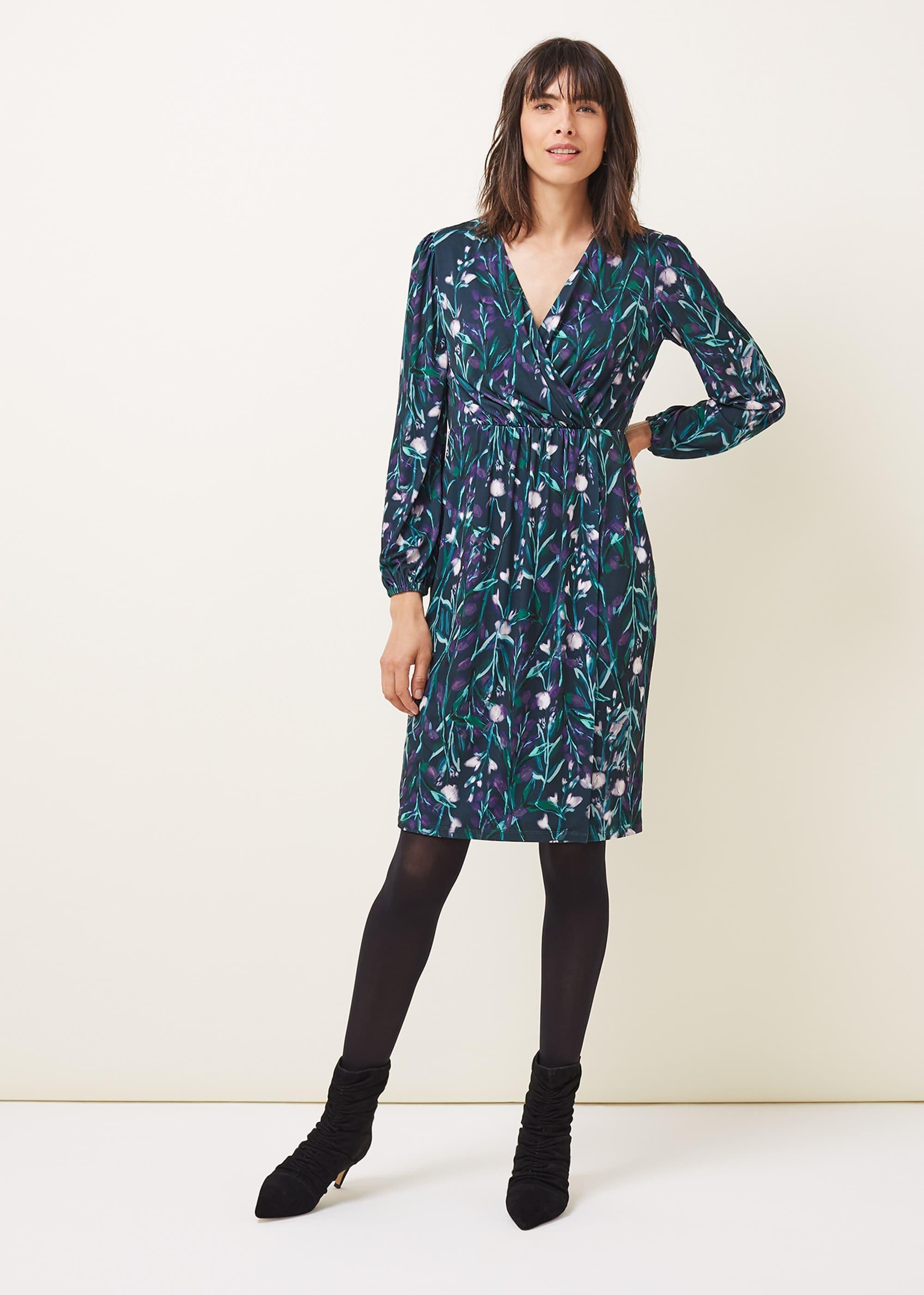 Beatrix Floral Jersey Dress