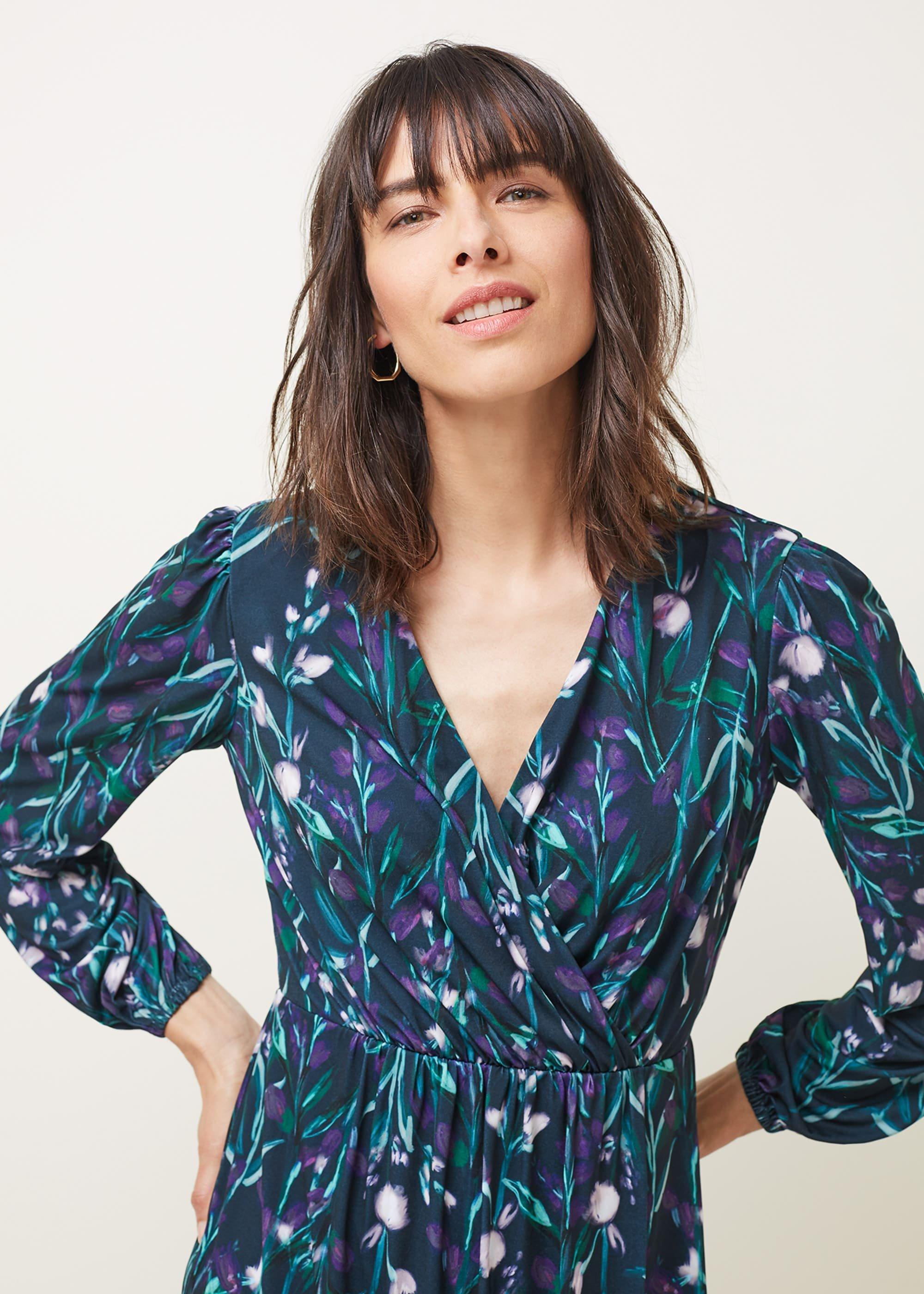 Beatrix Floral Jersey Dress