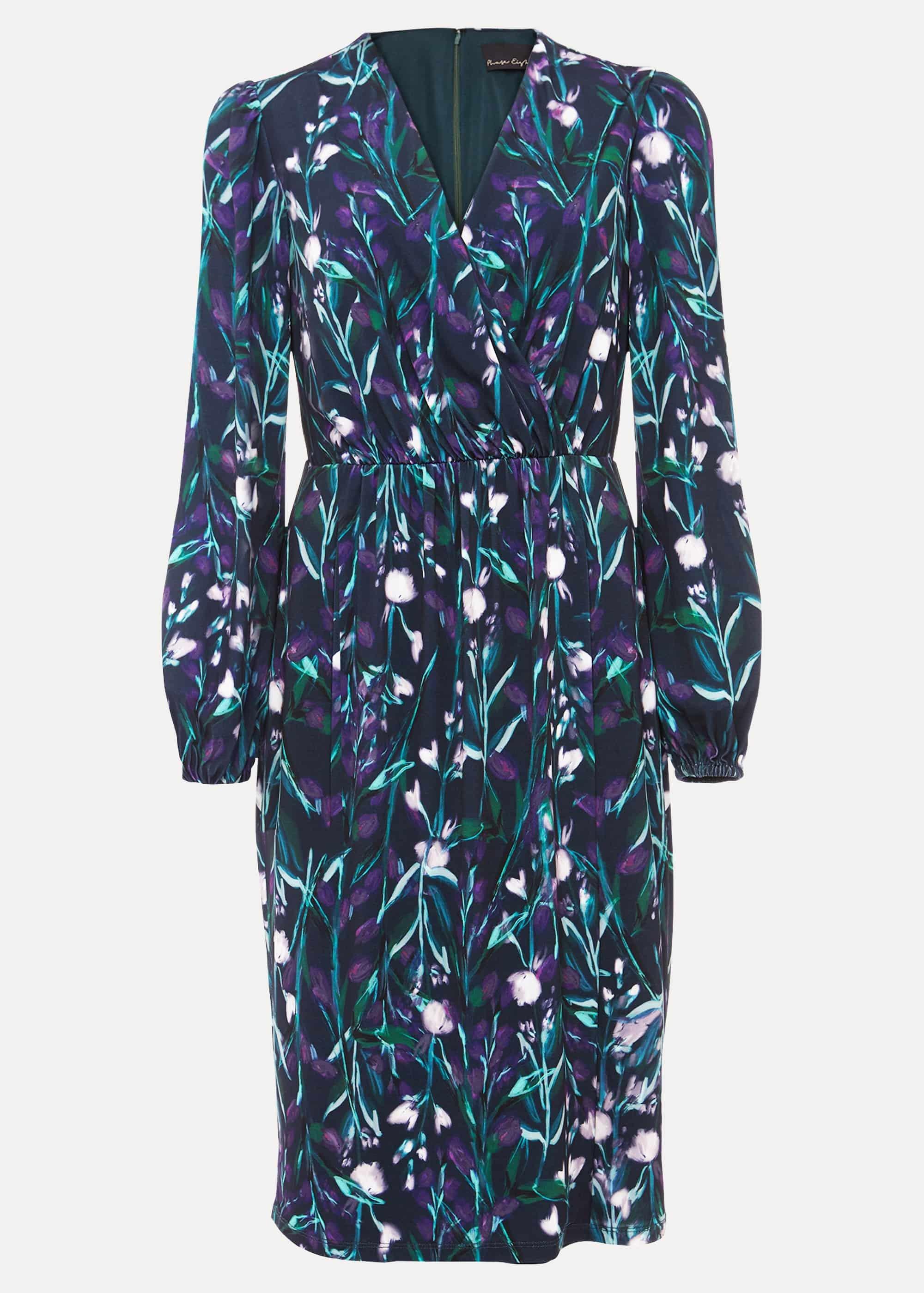 Beatrix Floral Jersey Dress