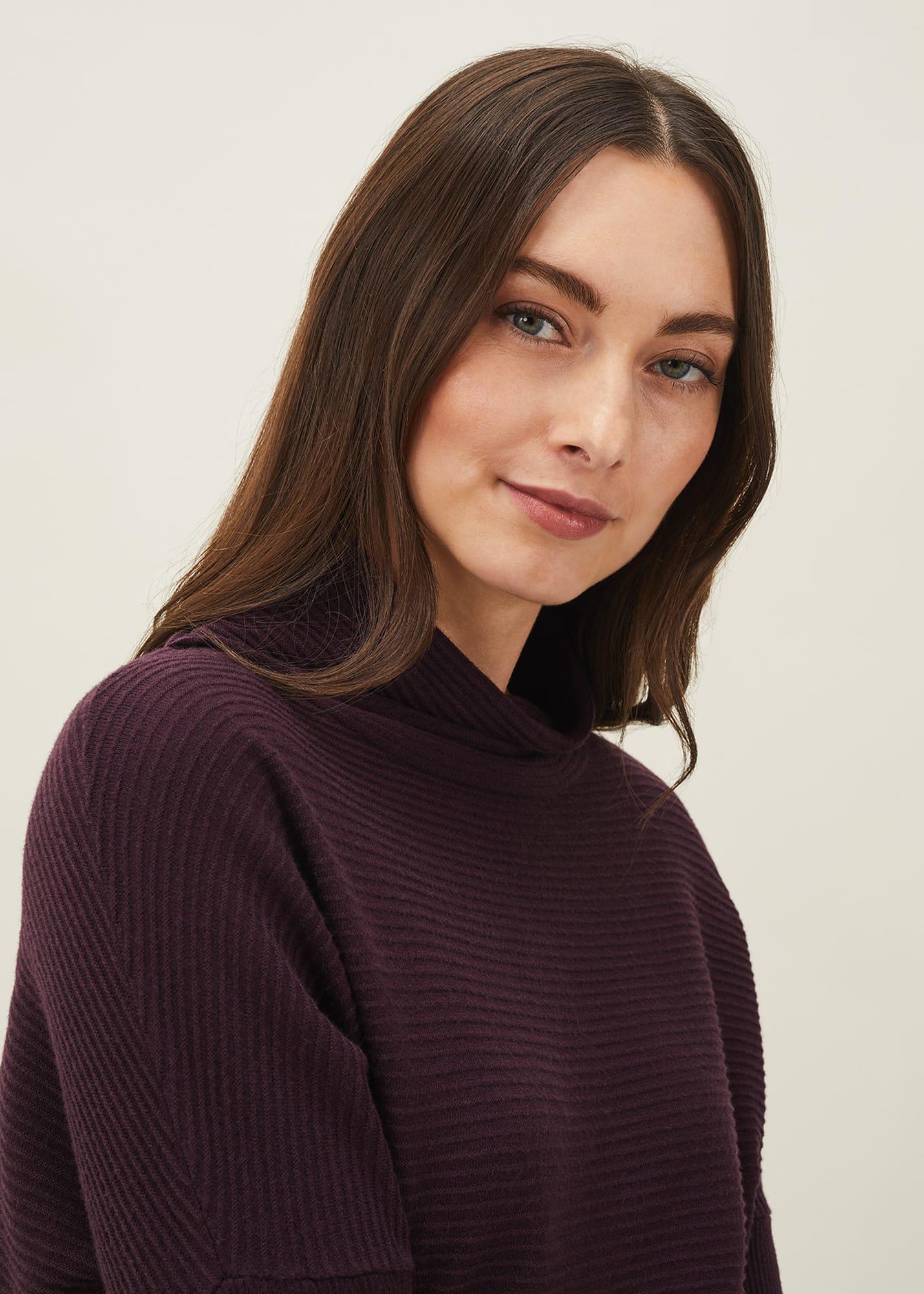 Jocelin Roll Neck Knit Dress
