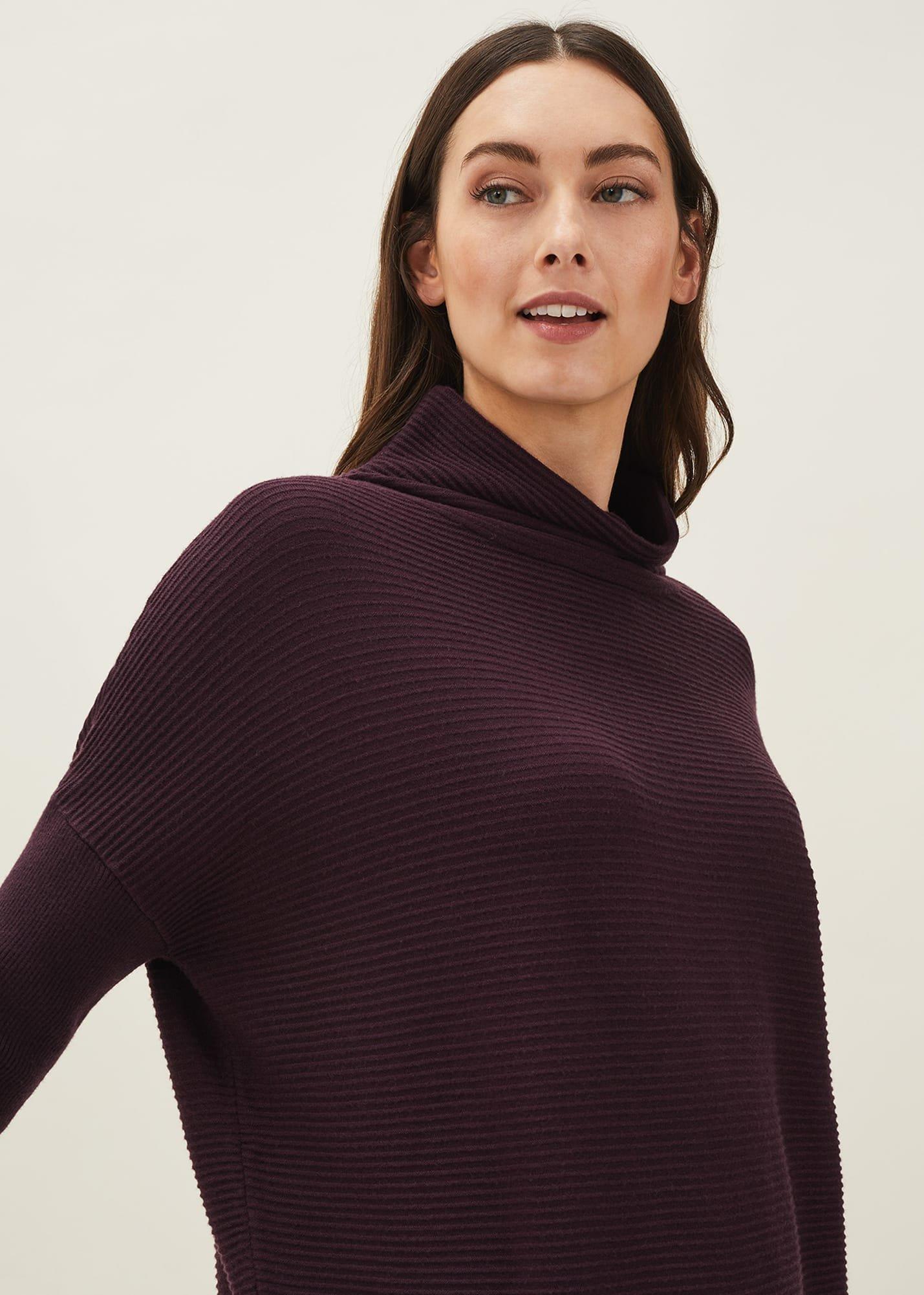 Jocelin Roll Neck Knit Dress