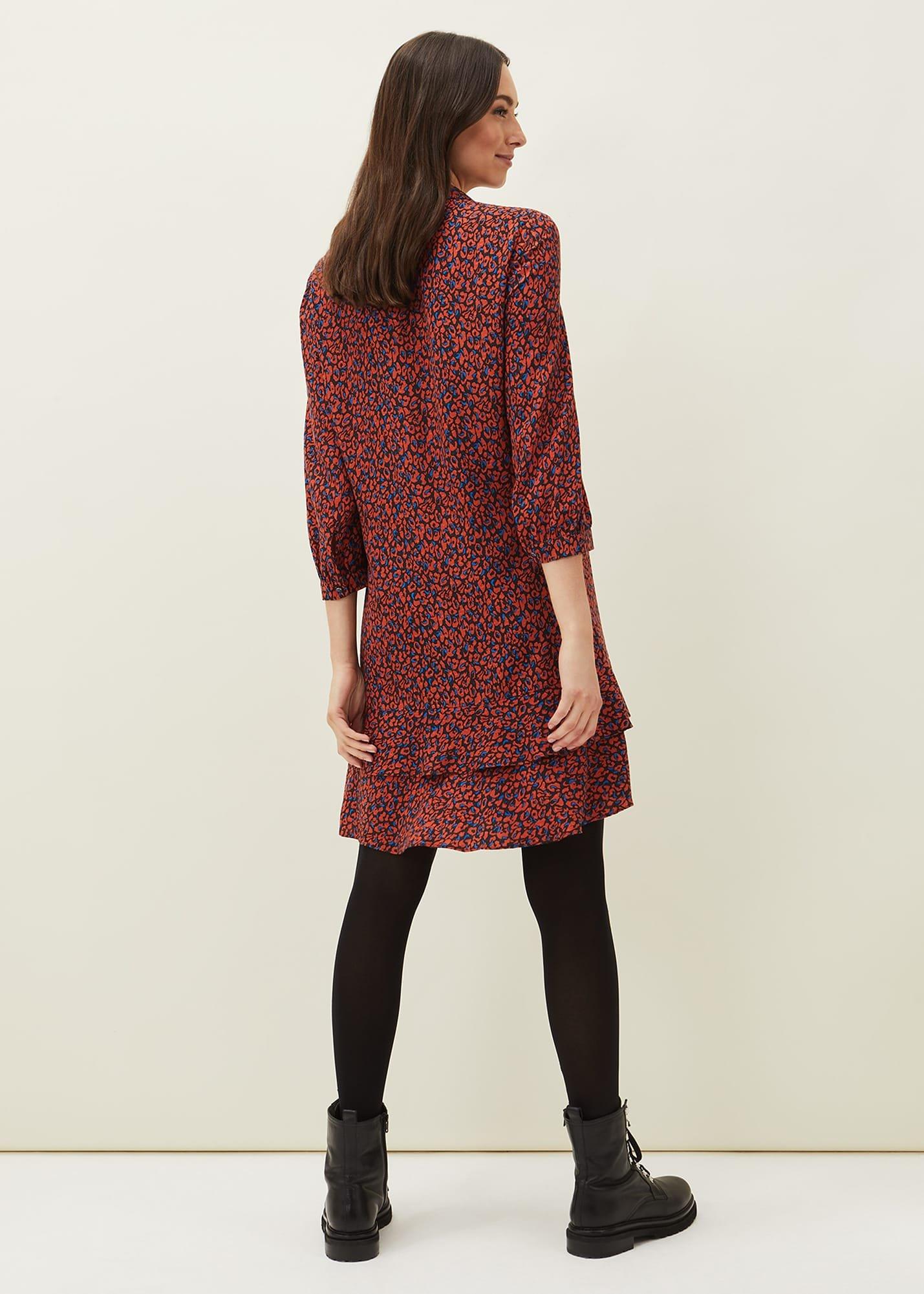 Penele Animal Print Dress