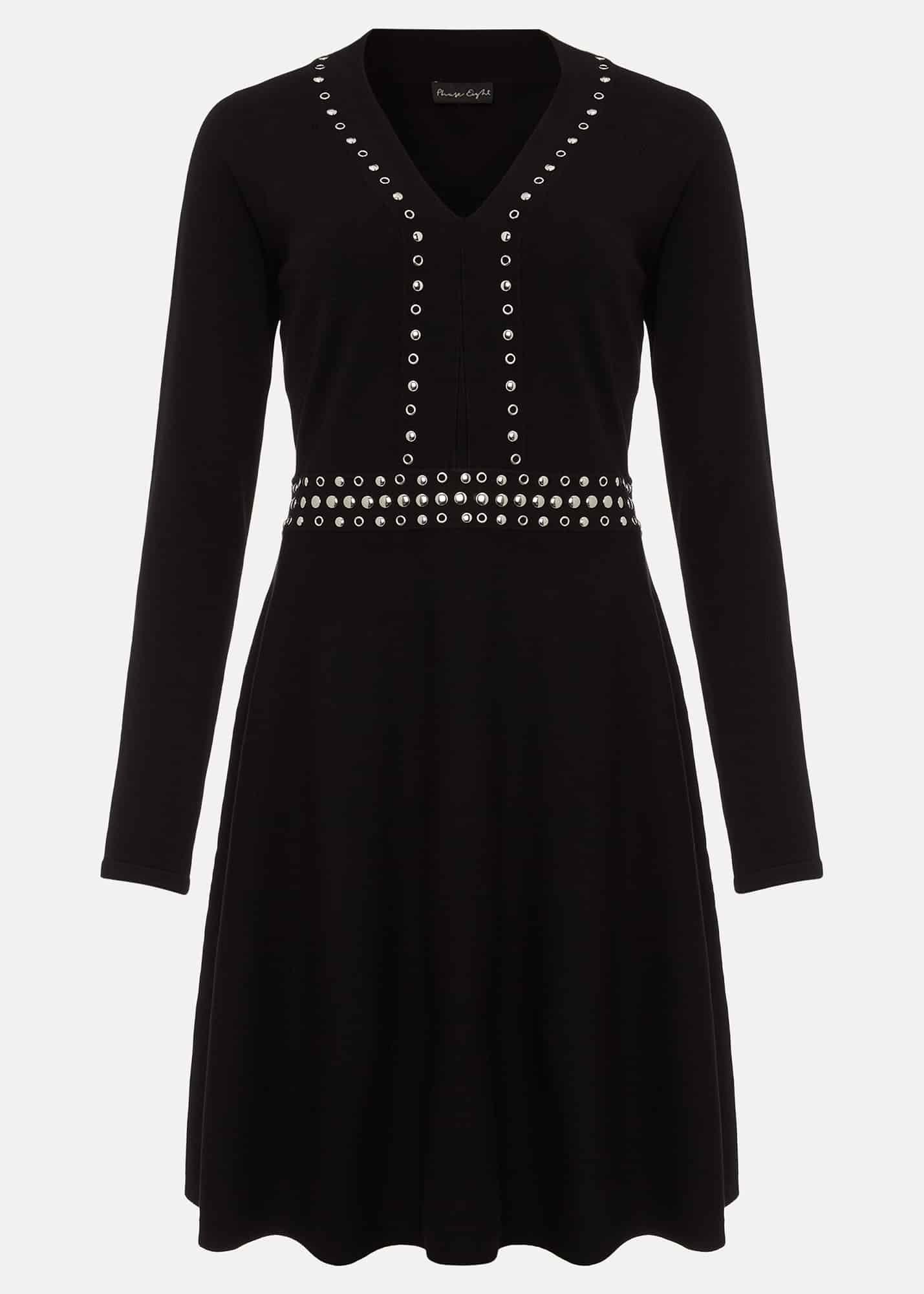 Claren Studded Knitted Dress
