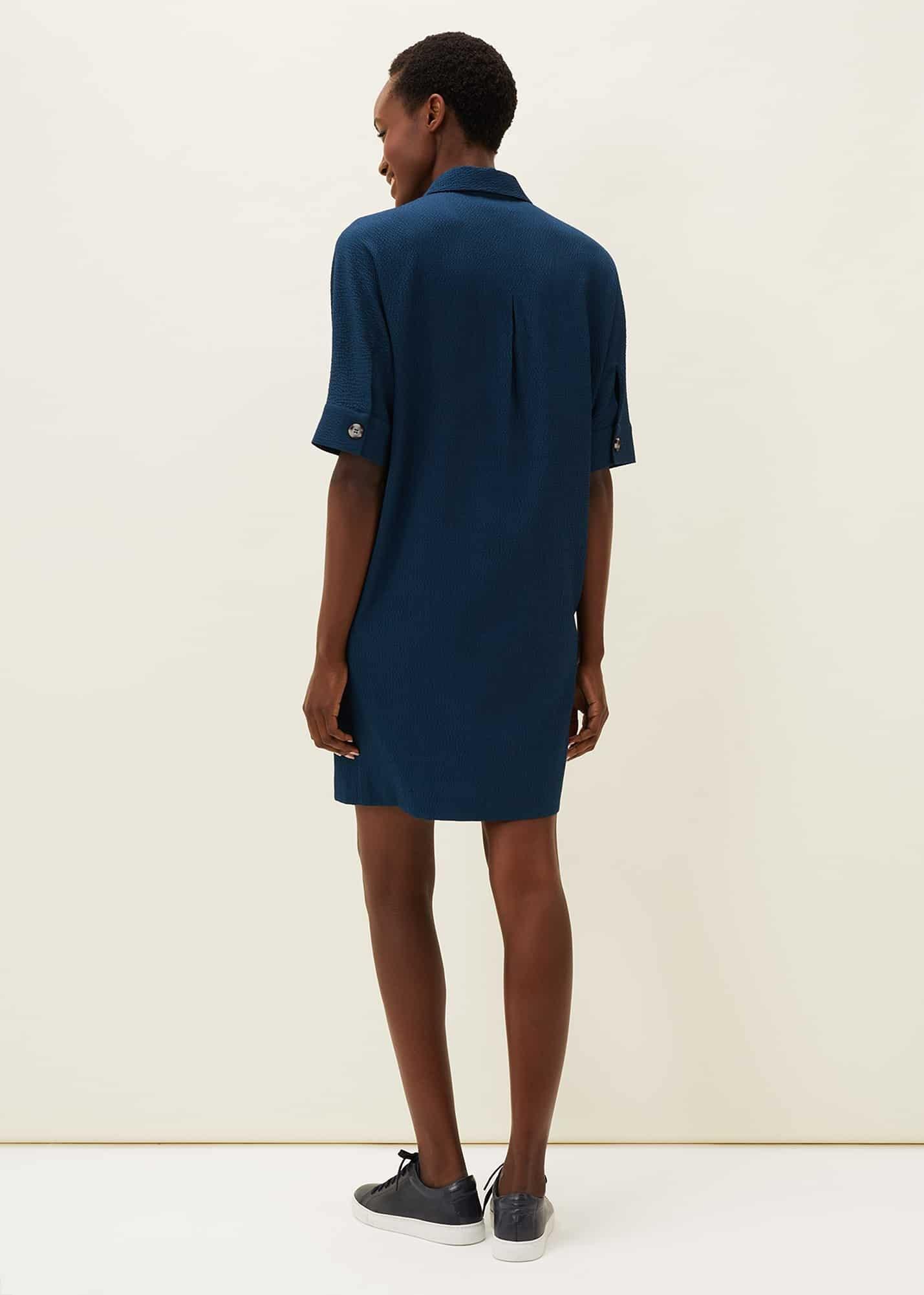 Faye Textured Tunic Dress