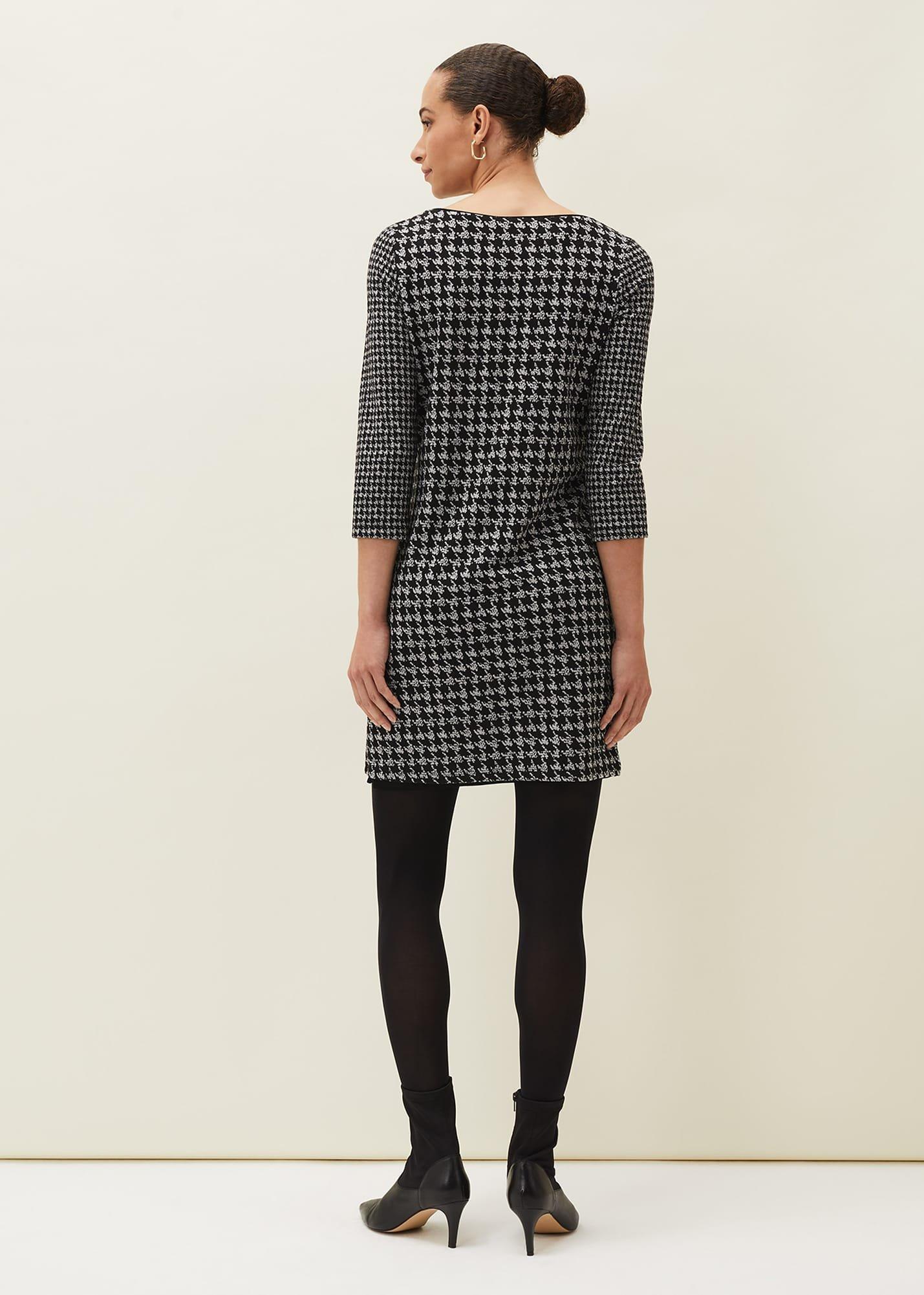 Lenia Check Shift Dress