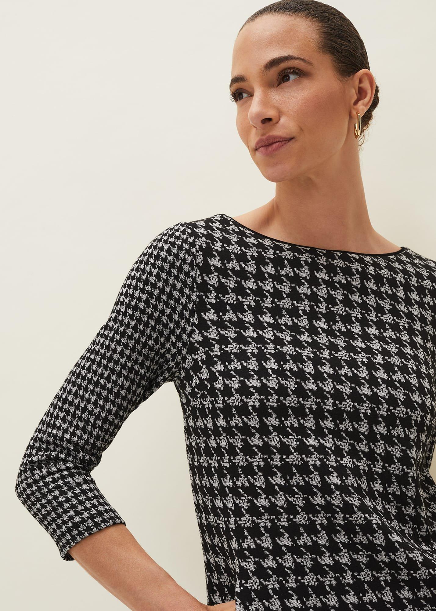 Lenia Check Shift Dress