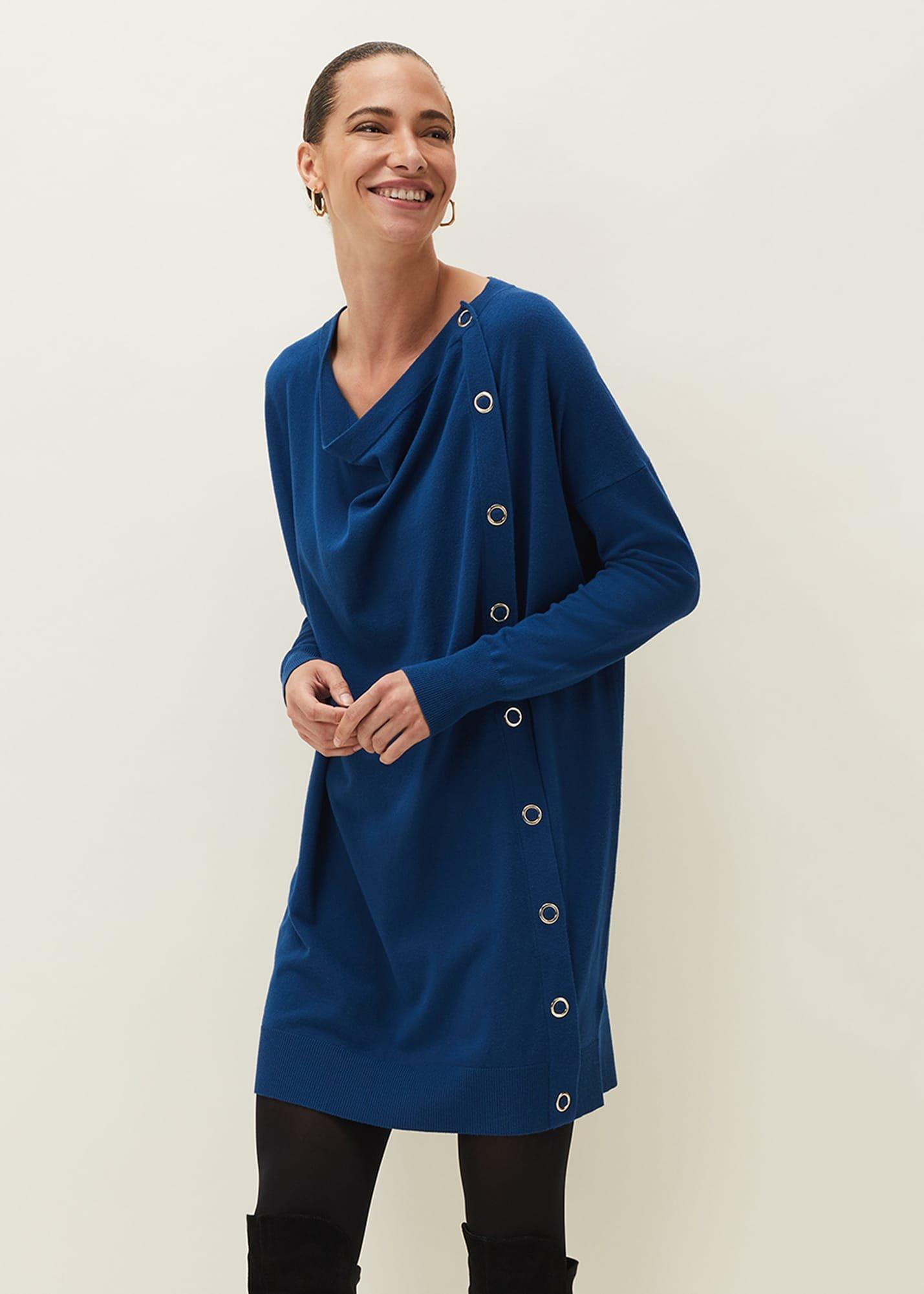 Bailie Button Knitted Dress