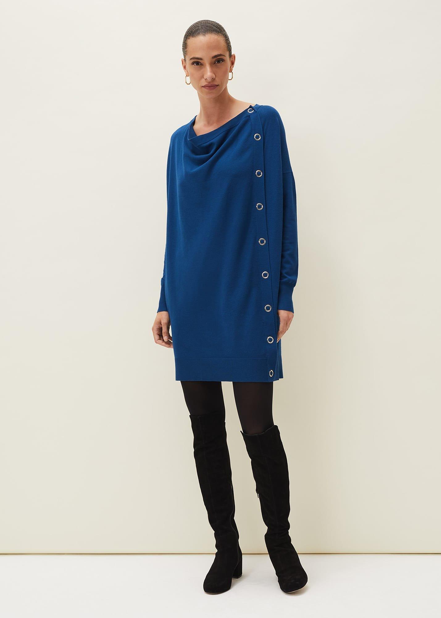 Bailie Button Knitted Dress