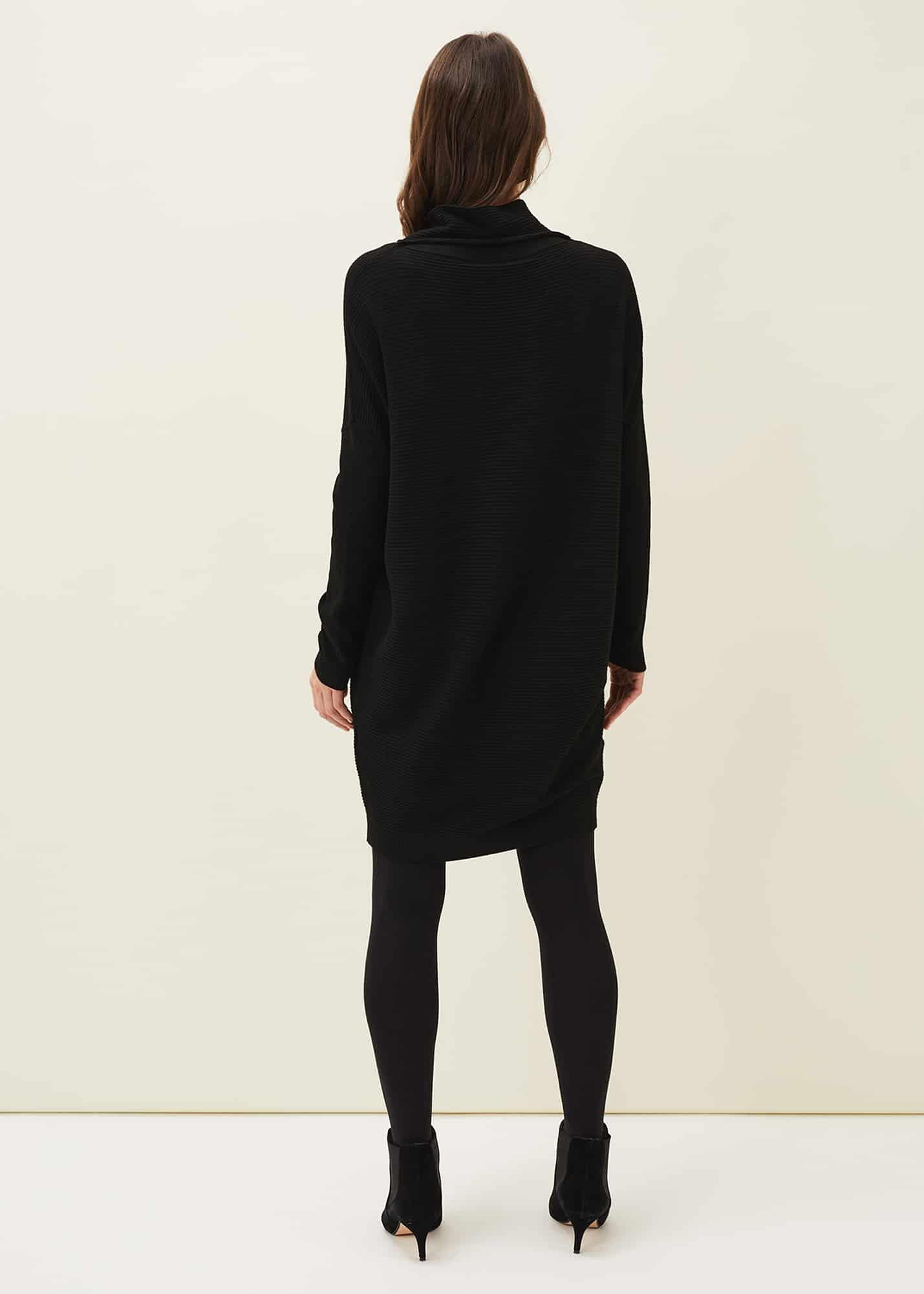 Jocelin Roll Neck Knit Dress
