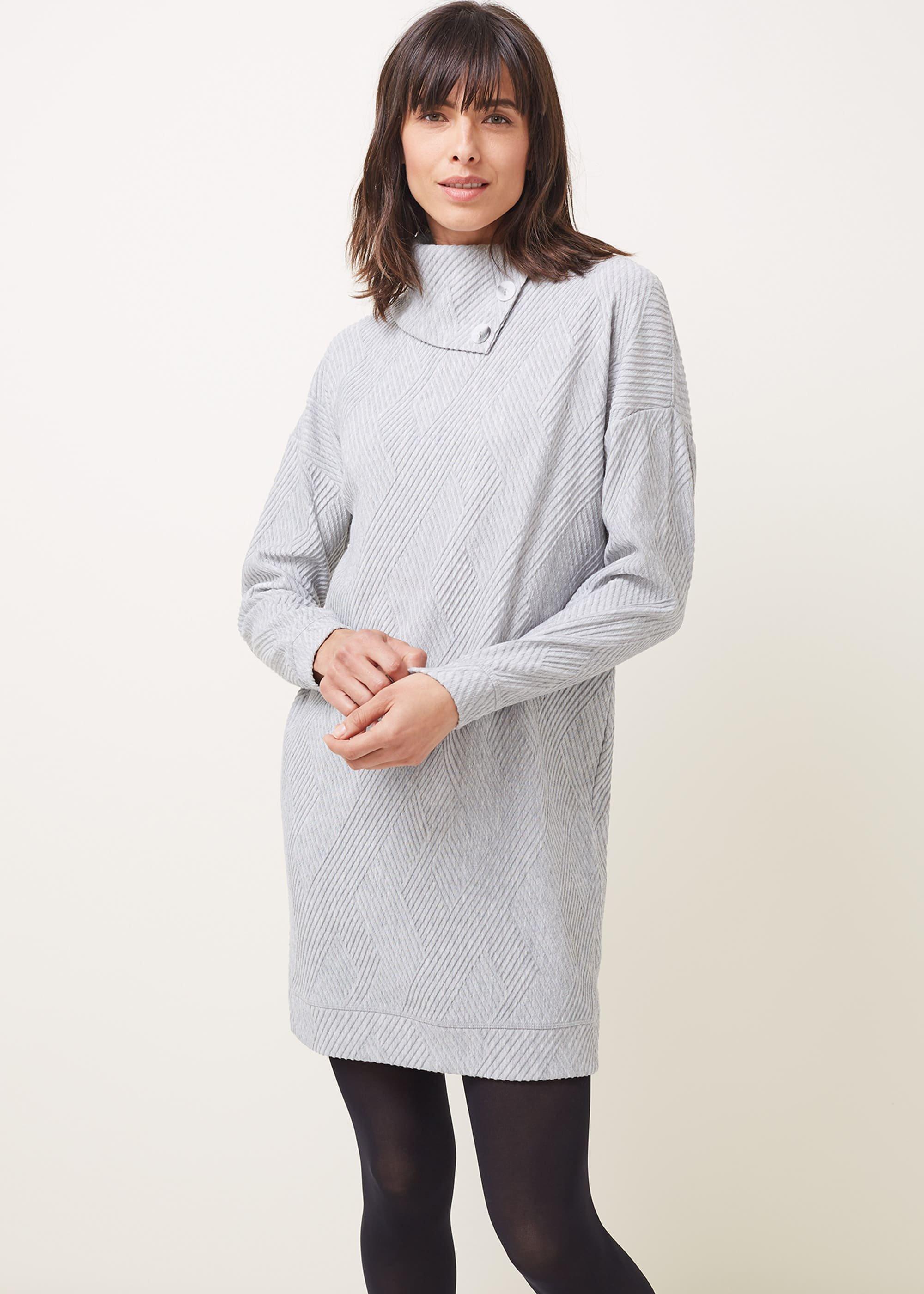 Minnia Textured Tunic Dress