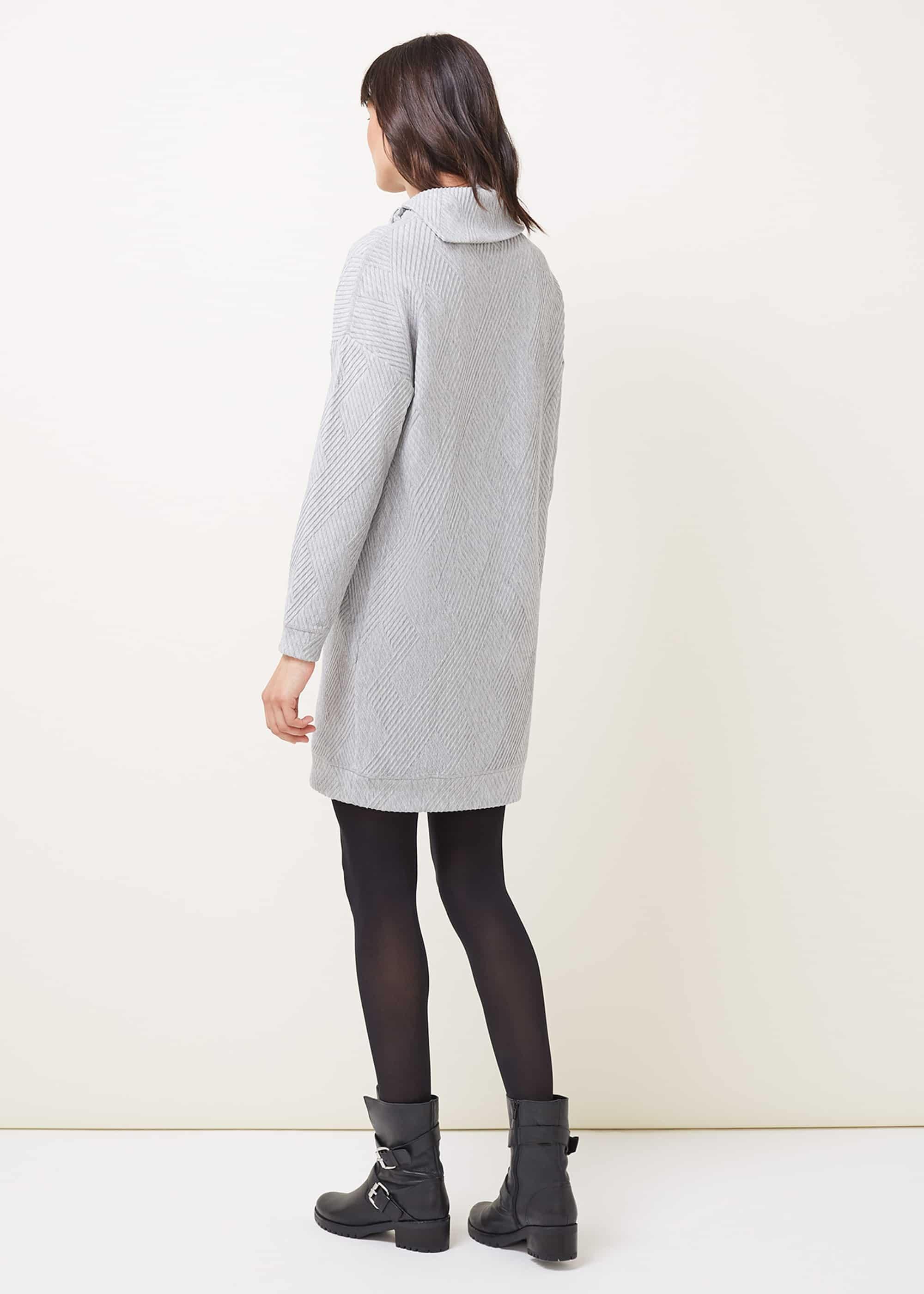 Minnia Textured Tunic Dress